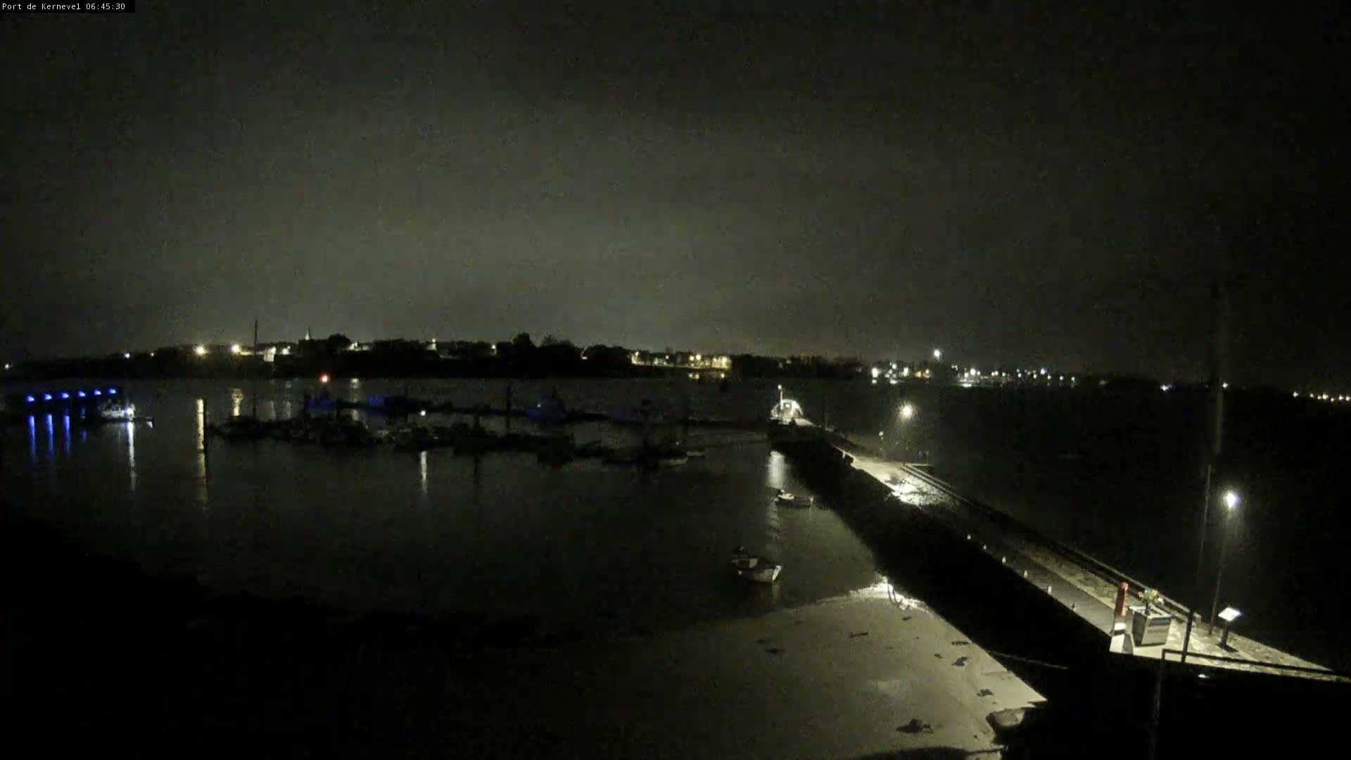Port de Gavres Marine Live Cam - Lorient, Morbihan, Bretagne, France