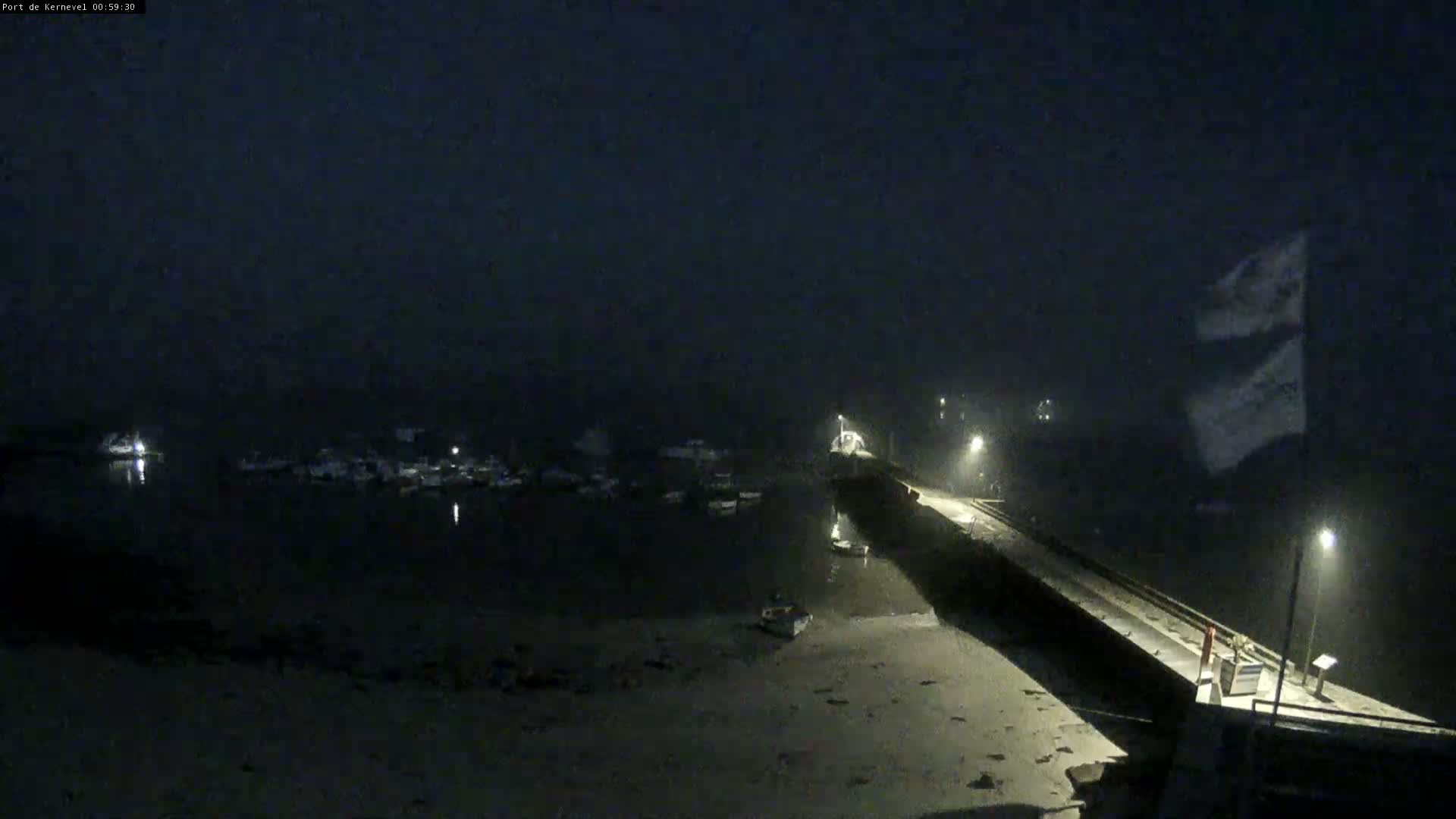 Port de Gavres Marine Live Cam - Lorient, Morbihan, Bretagne, France