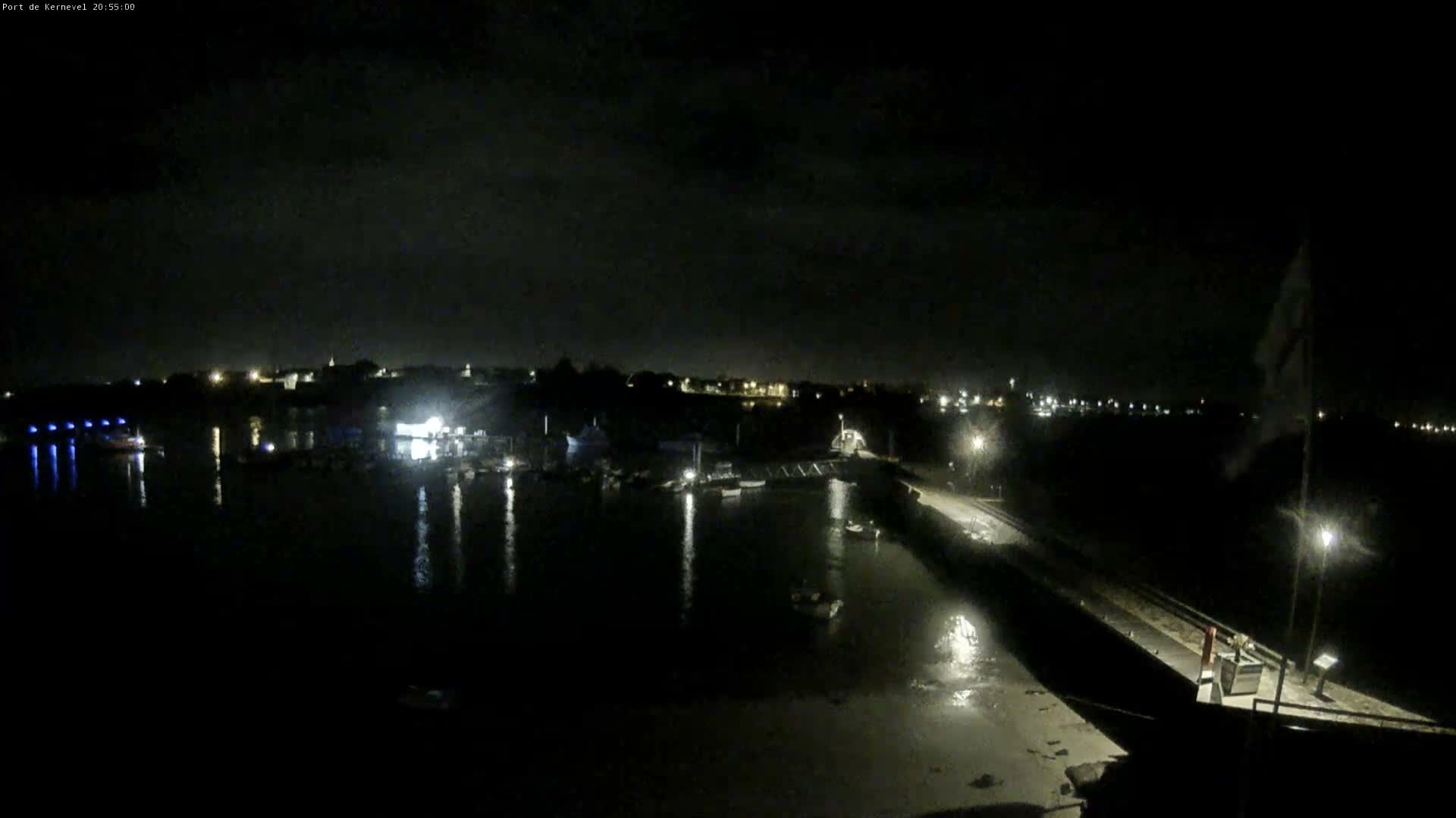 Port de Gavres Marine Live Cam - Lorient, Morbihan, Bretagne, France