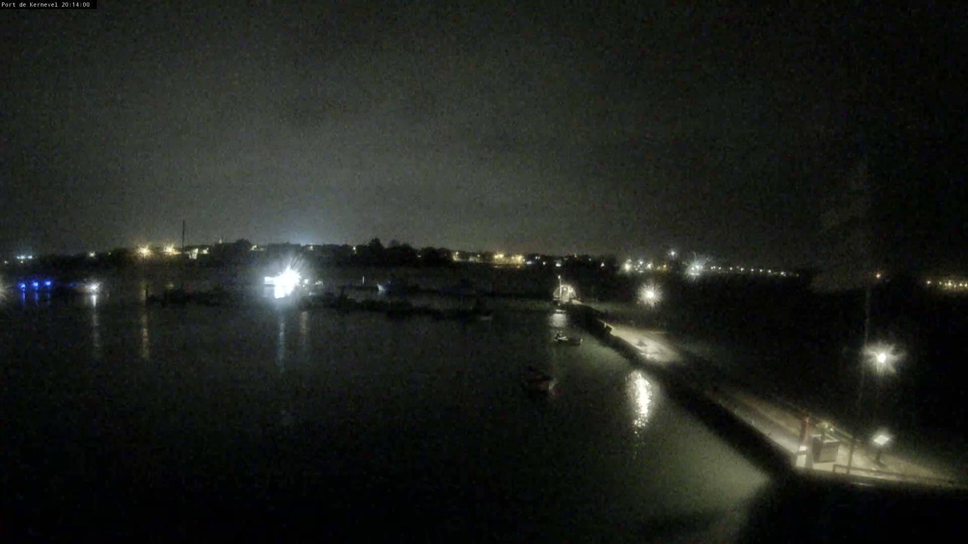 Port de Gavres Marine Live Cam - Lorient, Morbihan, Bretagne, France