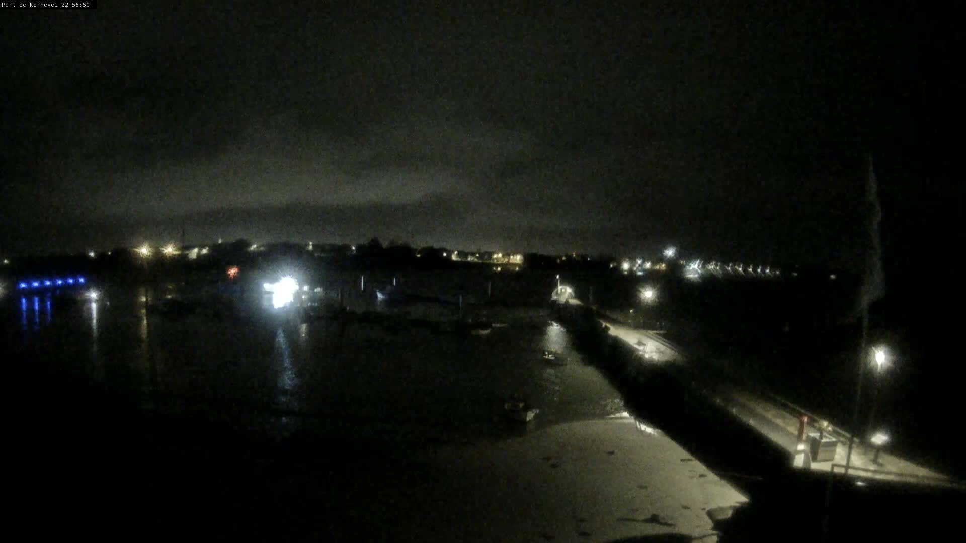 Port de Gavres Marine Live Cam - Lorient, Morbihan, Bretagne, France