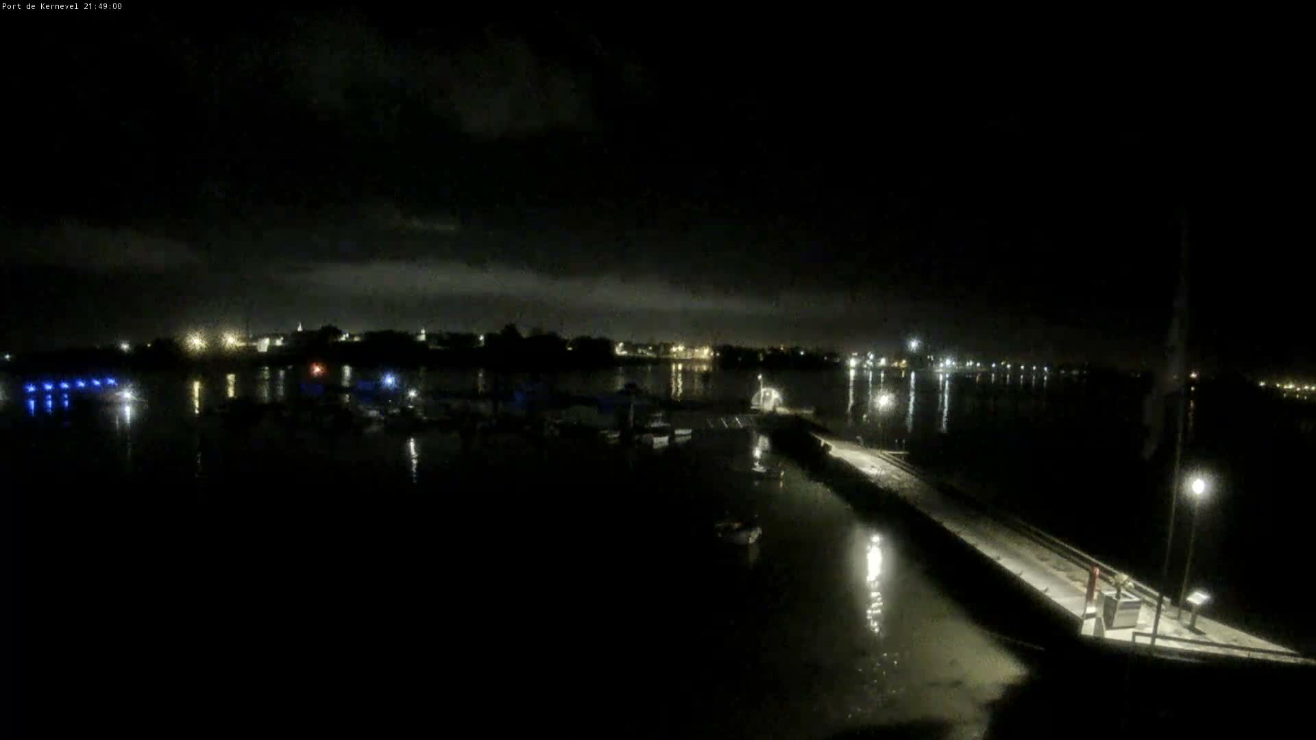Port de Gavres Marine Live Cam - Lorient, Morbihan, Bretagne, France