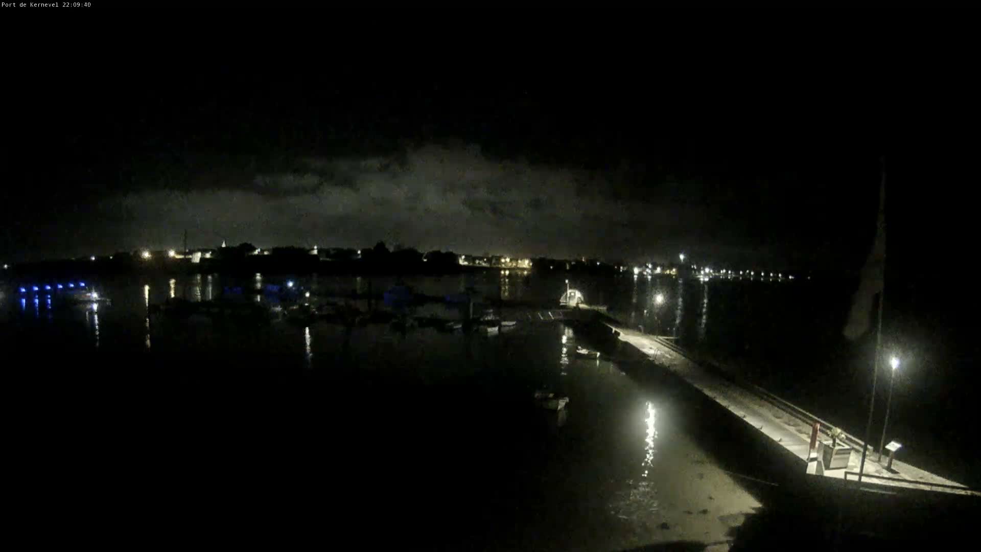 Port de Gavres Marine Live Cam - Lorient, Morbihan, Bretagne, France