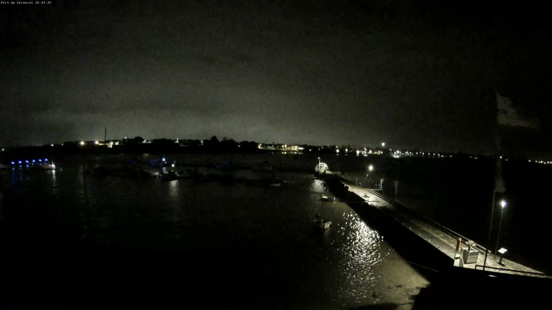 Port de Gavres Marine Live Cam - Lorient, Morbihan, Bretagne, France