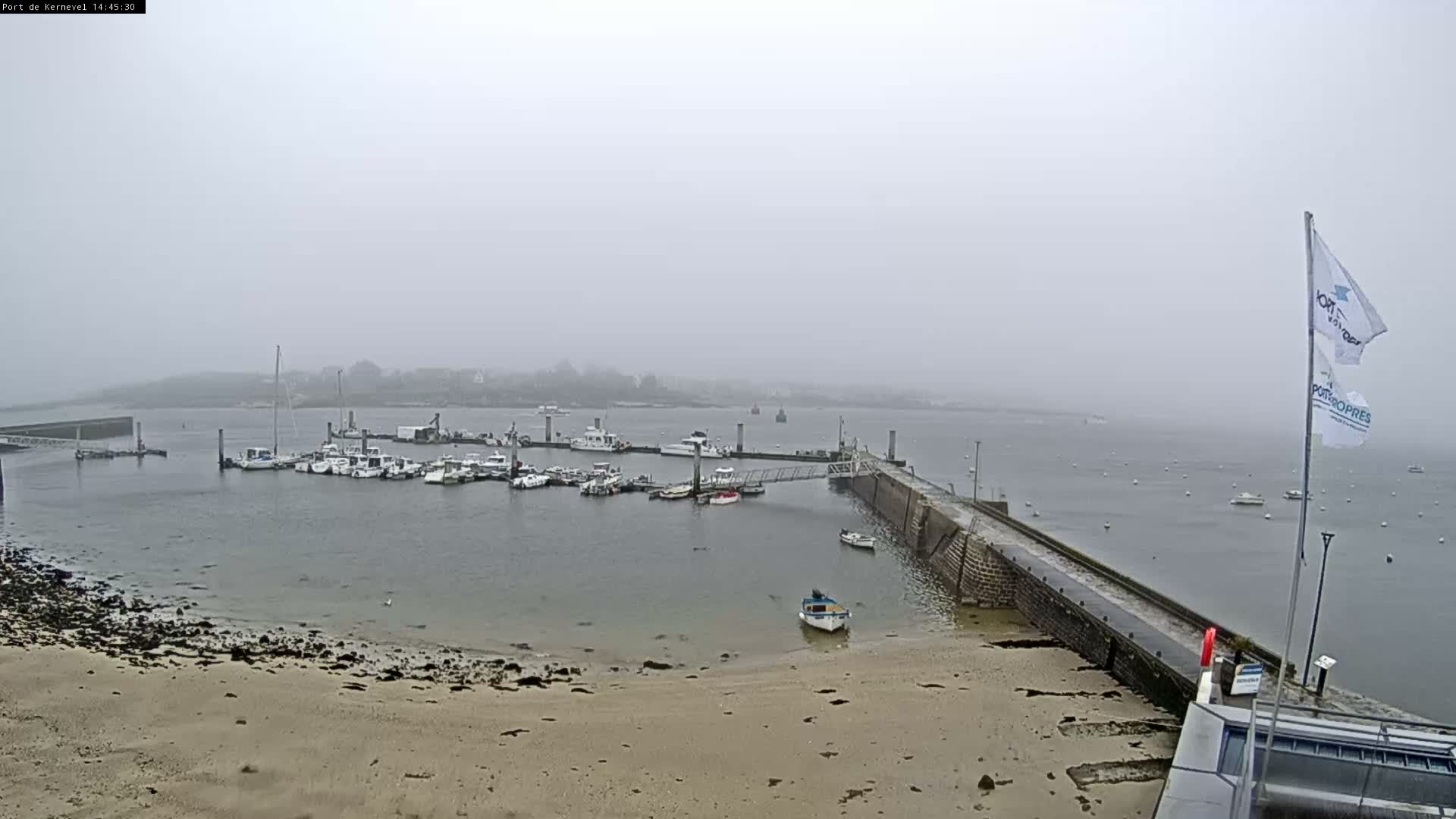 Port de Gavres Marine Live Cam - Lorient, Morbihan, Bretagne, France