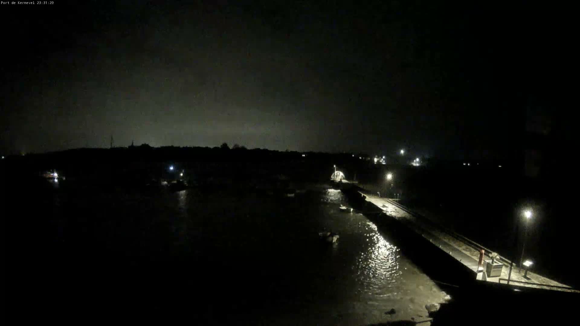 Port de Gavres Marine Live Cam - Lorient, Morbihan, Bretagne, France