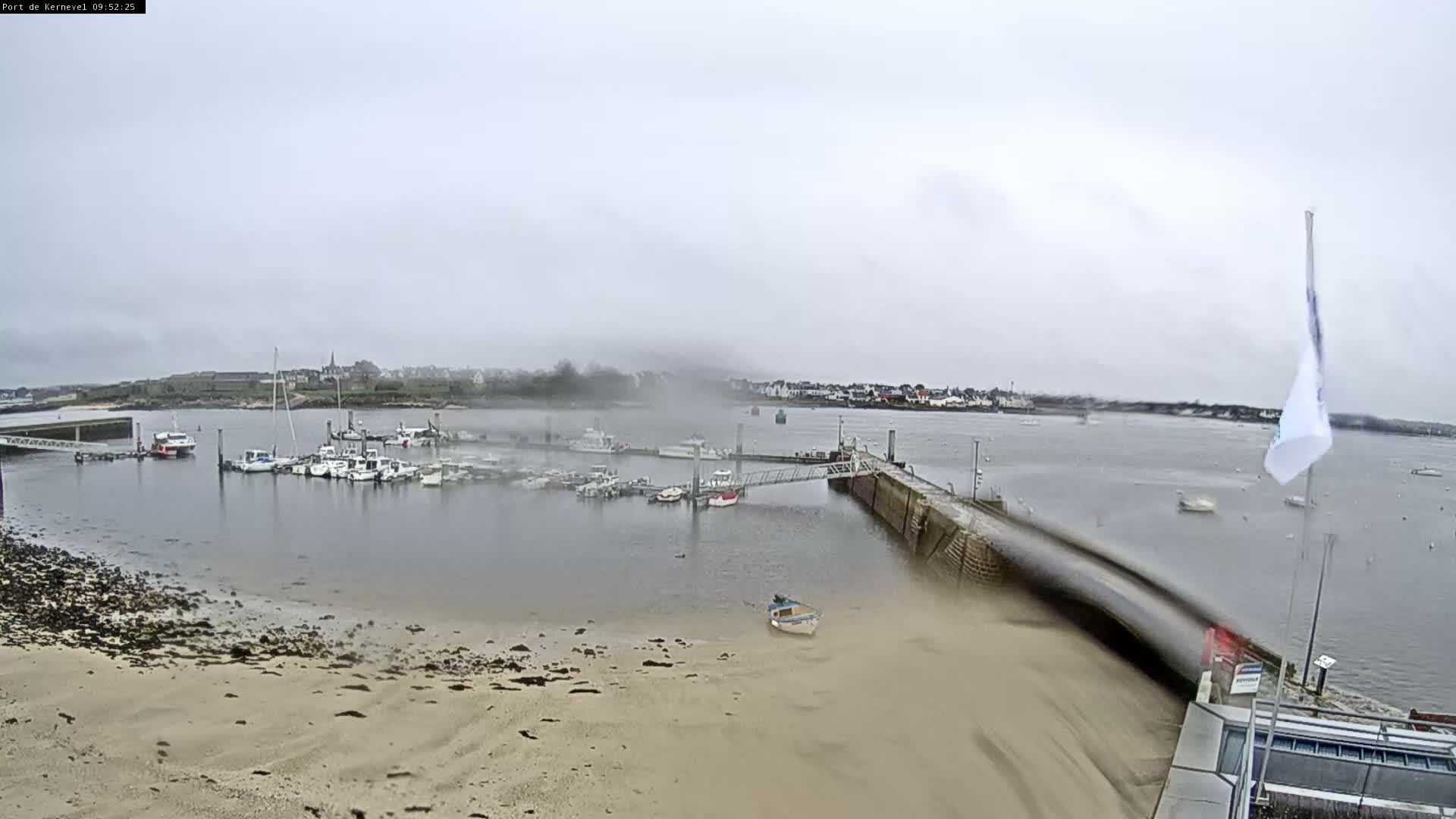 Port de Gavres Marine Live Cam - Lorient, Morbihan, Bretagne, France