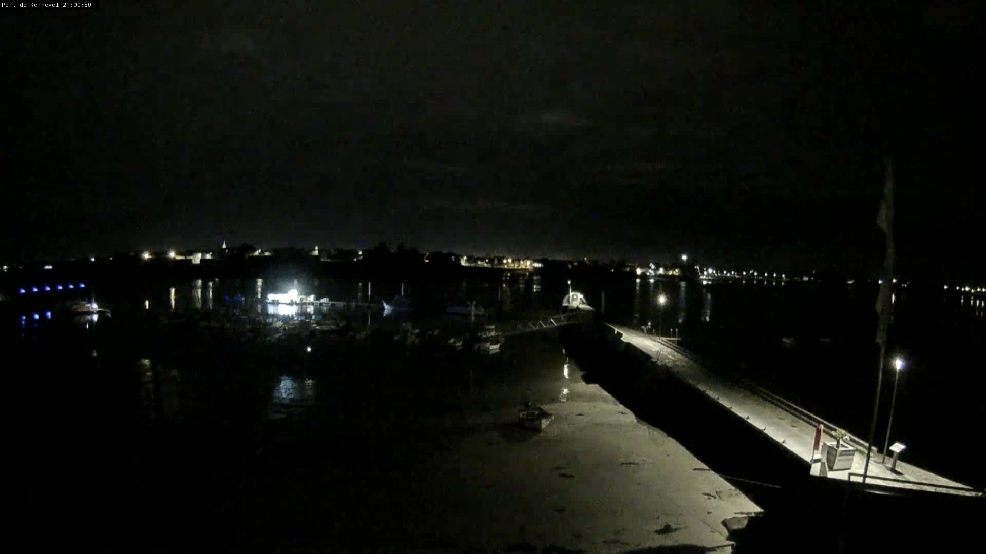 Port de Gavres Marine Live Cam - Lorient, Morbihan, Bretagne, France
