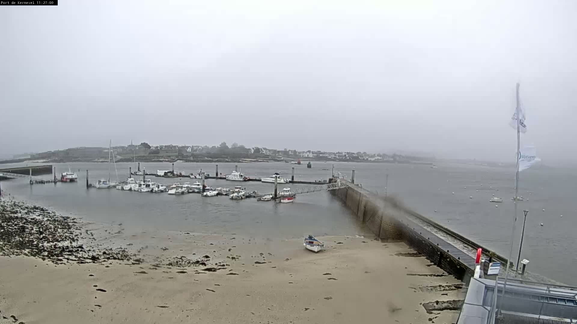 Port de Gavres Marine Live Cam - Lorient, Morbihan, Bretagne, France