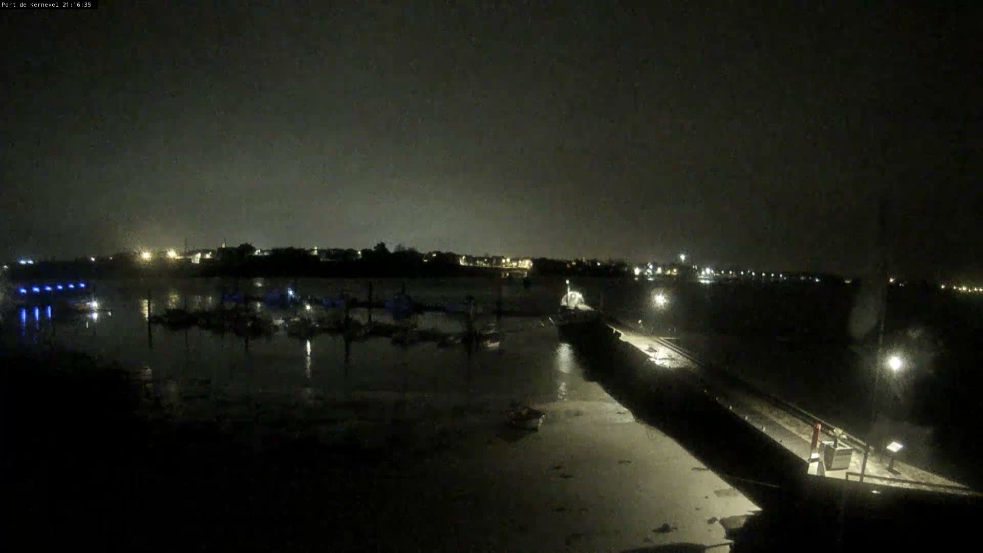 Port de Gavres Marine Live Cam - Lorient, Morbihan, Bretagne, France
