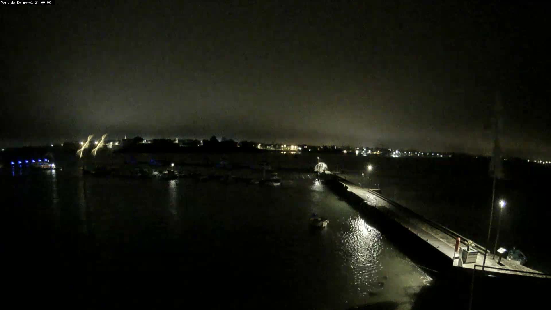 Port de Gavres Marine Live Cam - Lorient, Morbihan, Bretagne, France
