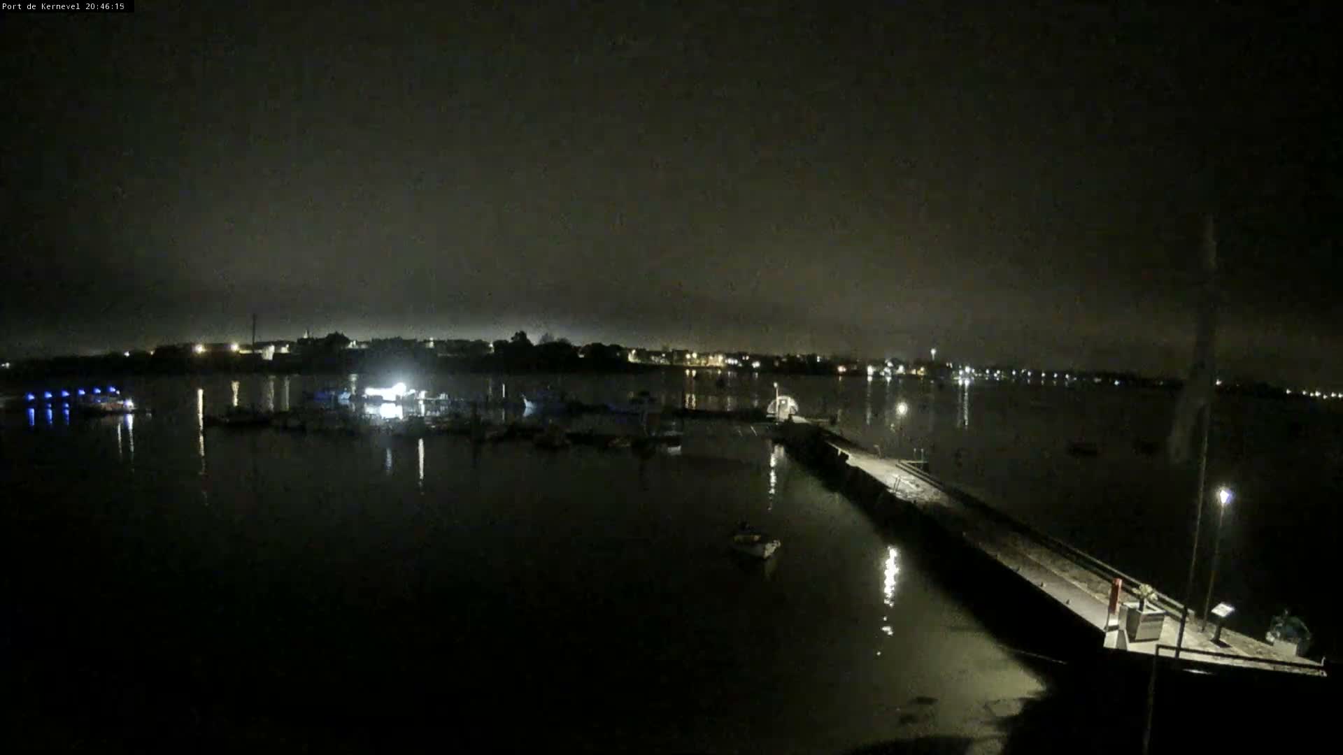 Port de Gavres Marine Live Cam - Lorient, Morbihan, Bretagne, France