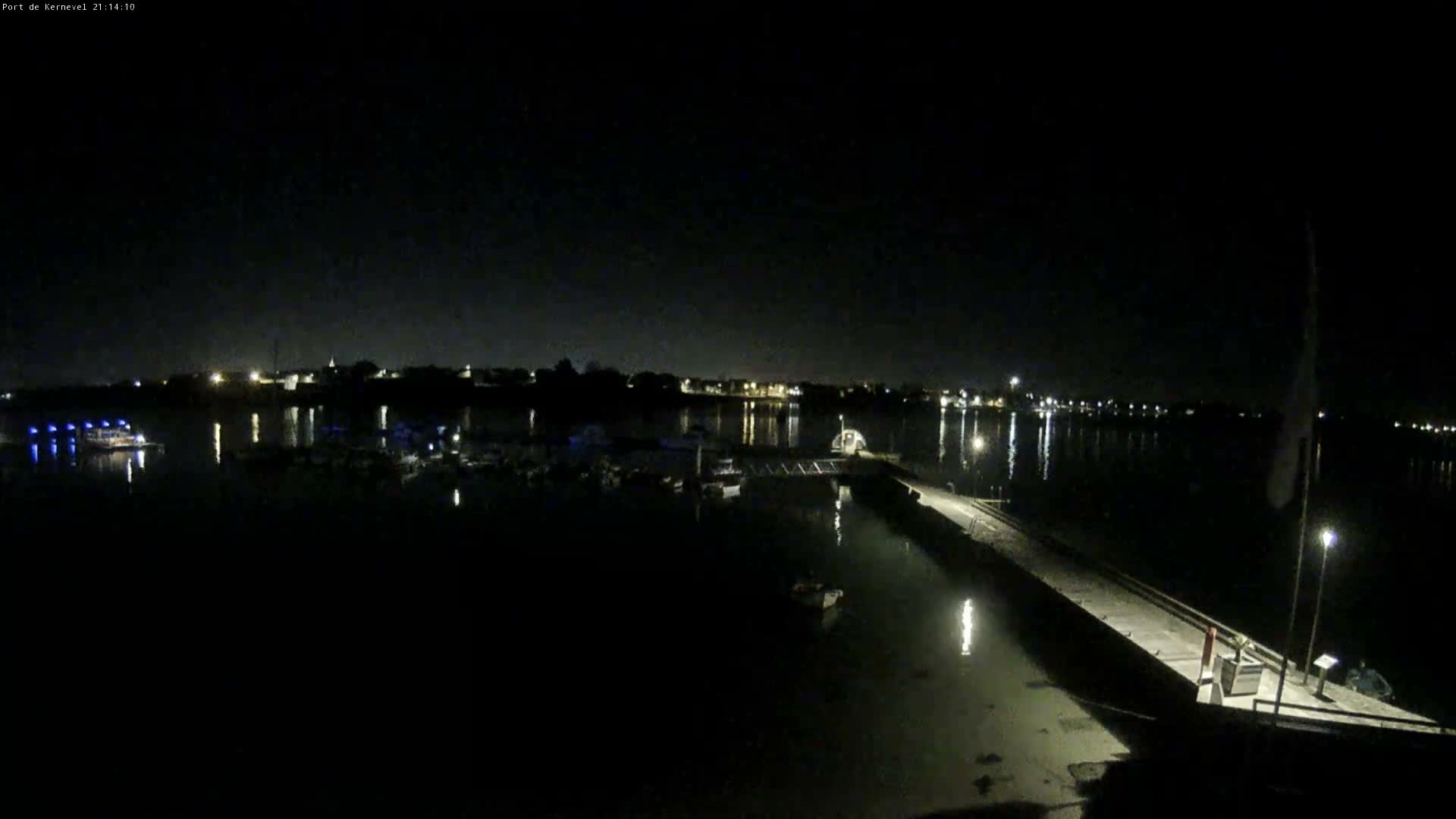 Port de Gavres Marine Live Cam - Lorient, Morbihan, Bretagne, France