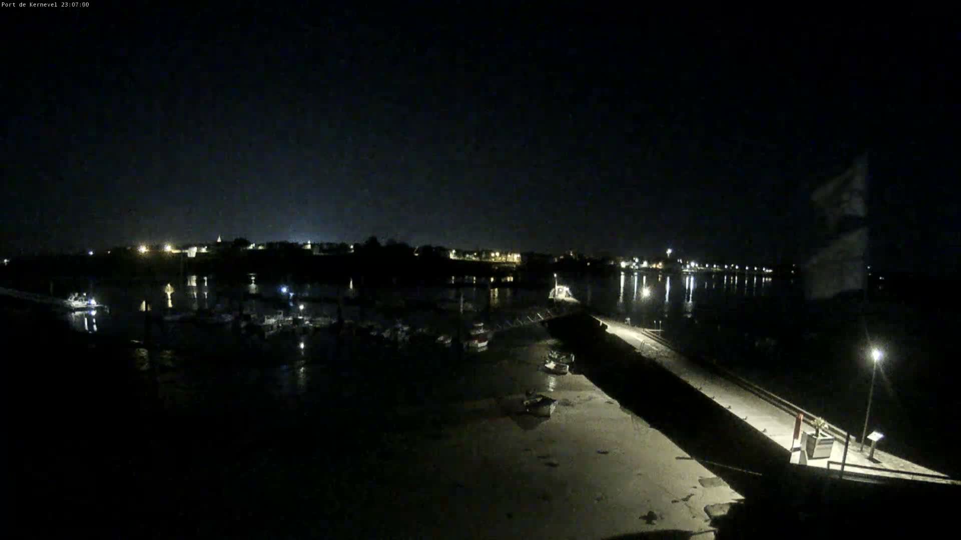 Port de Gavres Marine Live Cam - Lorient, Morbihan, Bretagne, France