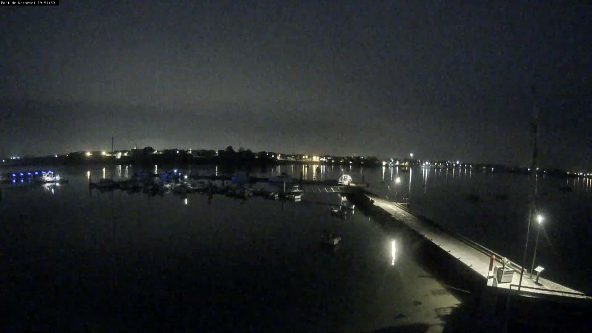Port de Gavres Marine Live Cam - Lorient, Morbihan, Bretagne, France