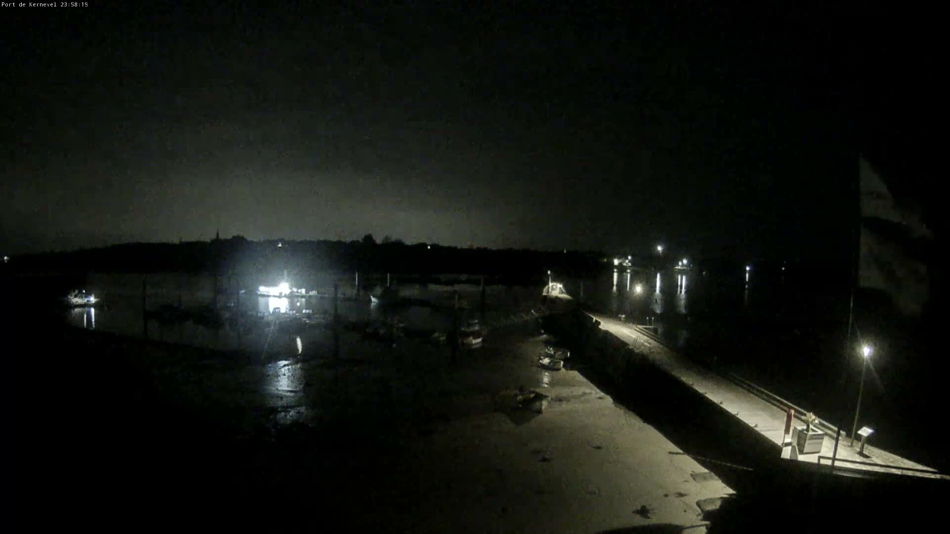 Port de Gavres Marine Live Cam - Lorient, Morbihan, Bretagne, France