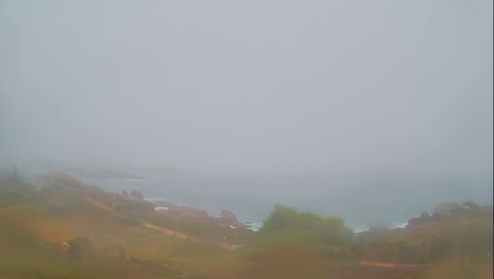 Perros-Guirec - Le Sentier des Douaniers Trekking( The Custom Path ) Live Cam -  Lannion, Cotes-d'Armor, Bretagne, France