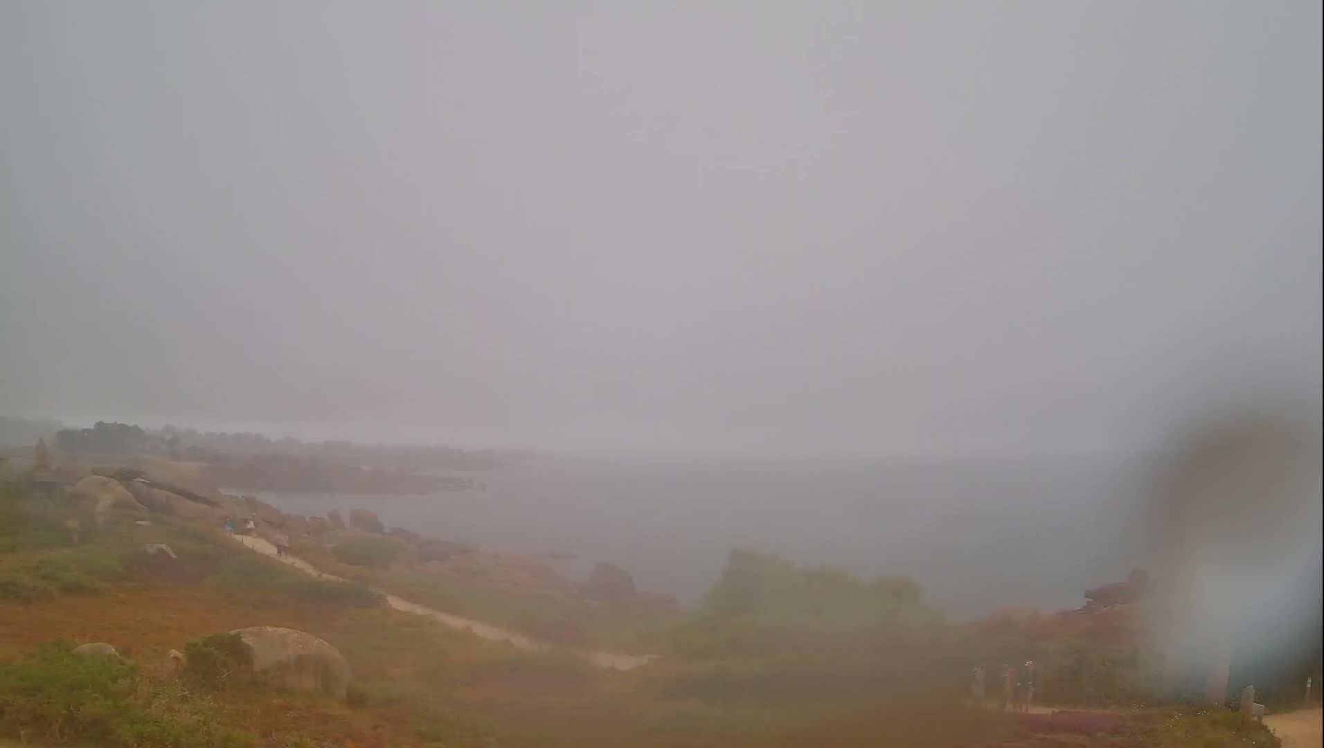 Perros-Guirec - Le Sentier des Douaniers Trekking( The Custom Path ) Live Cam -  Lannion, Cotes-d'Armor, Bretagne, France