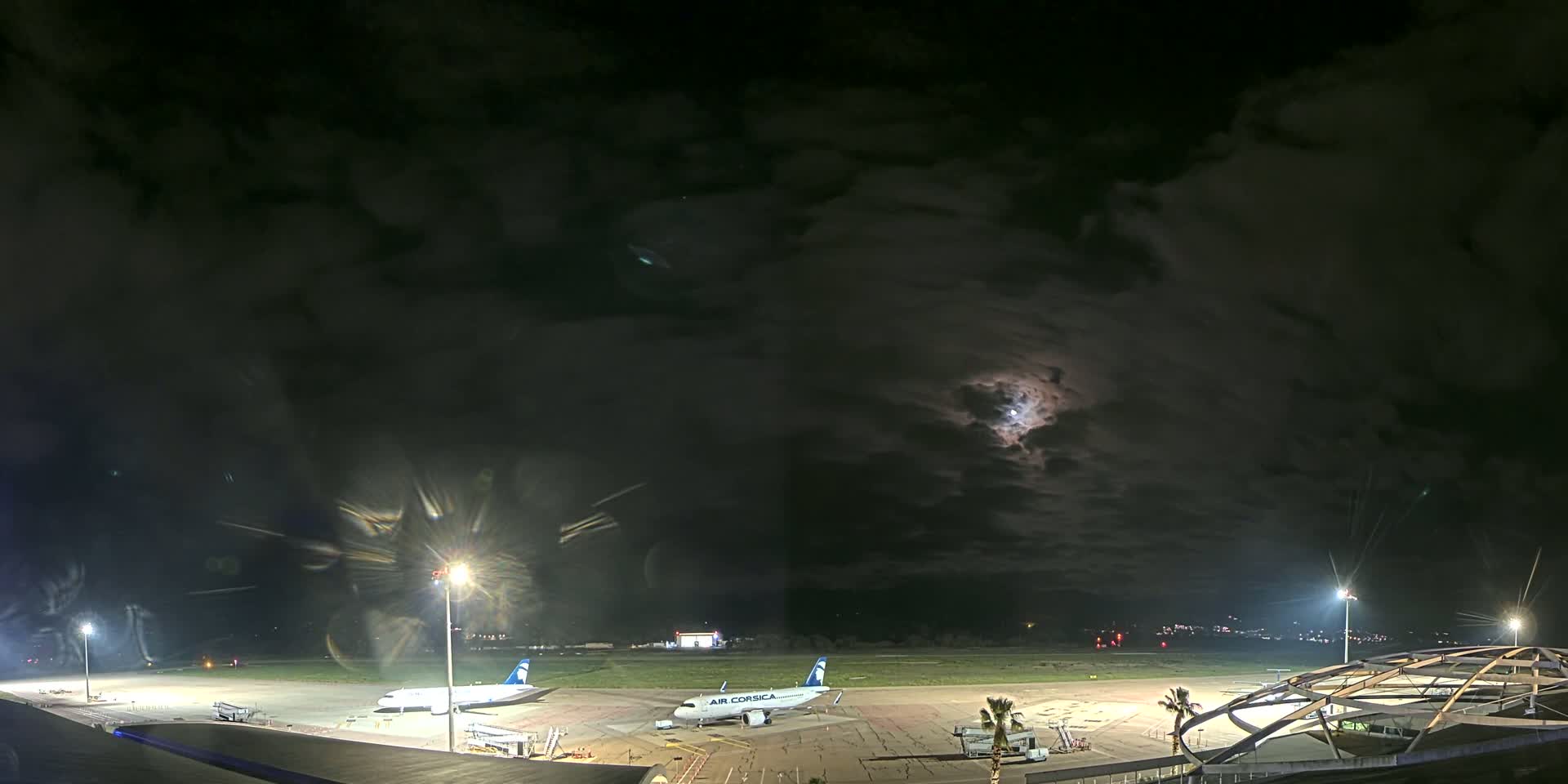 Aéroport Ajaccio Napoleon Bonaparte Airport Live Cam  AJA/LFKJ-  Ajaccio, Corse-du-Sud, Corse , France