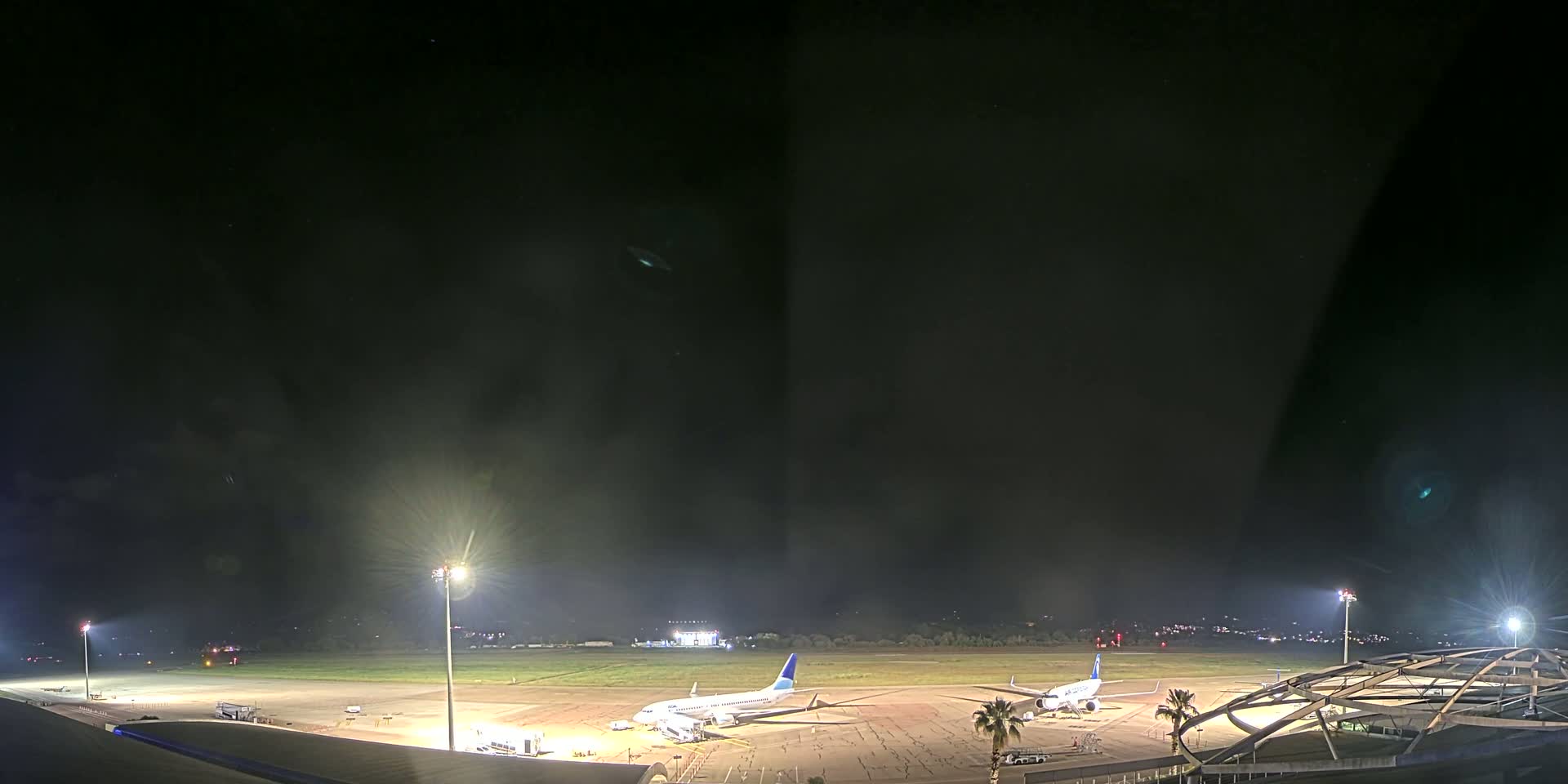 Aéroport Ajaccio Napoleon Bonaparte Airport Live Cam  AJA/LFKJ-  Ajaccio, Corse-du-Sud, Corse , France
