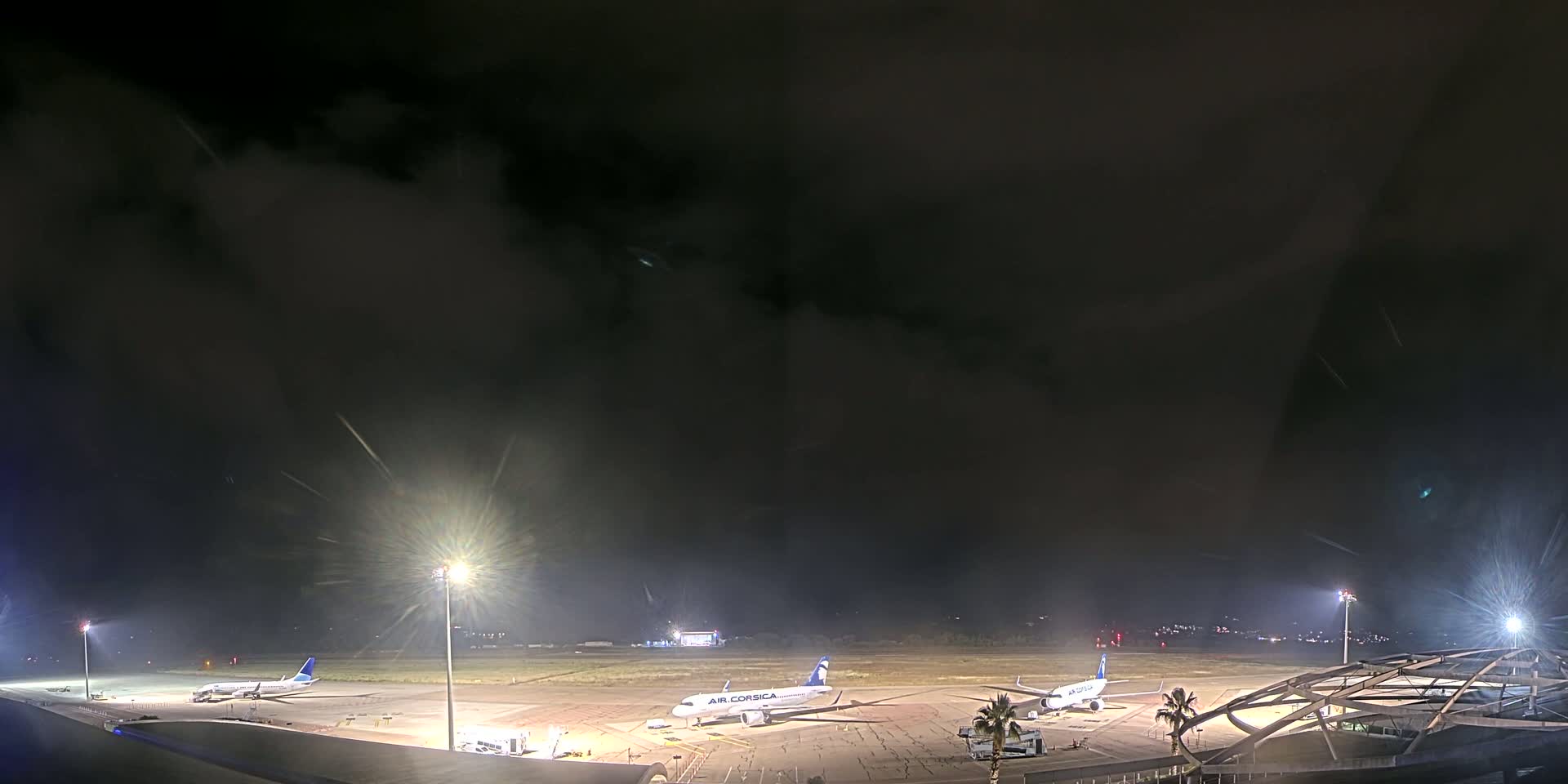 Aéroport Ajaccio Napoleon Bonaparte Airport Live Cam  AJA/LFKJ-  Ajaccio, Corse-du-Sud, Corse , France