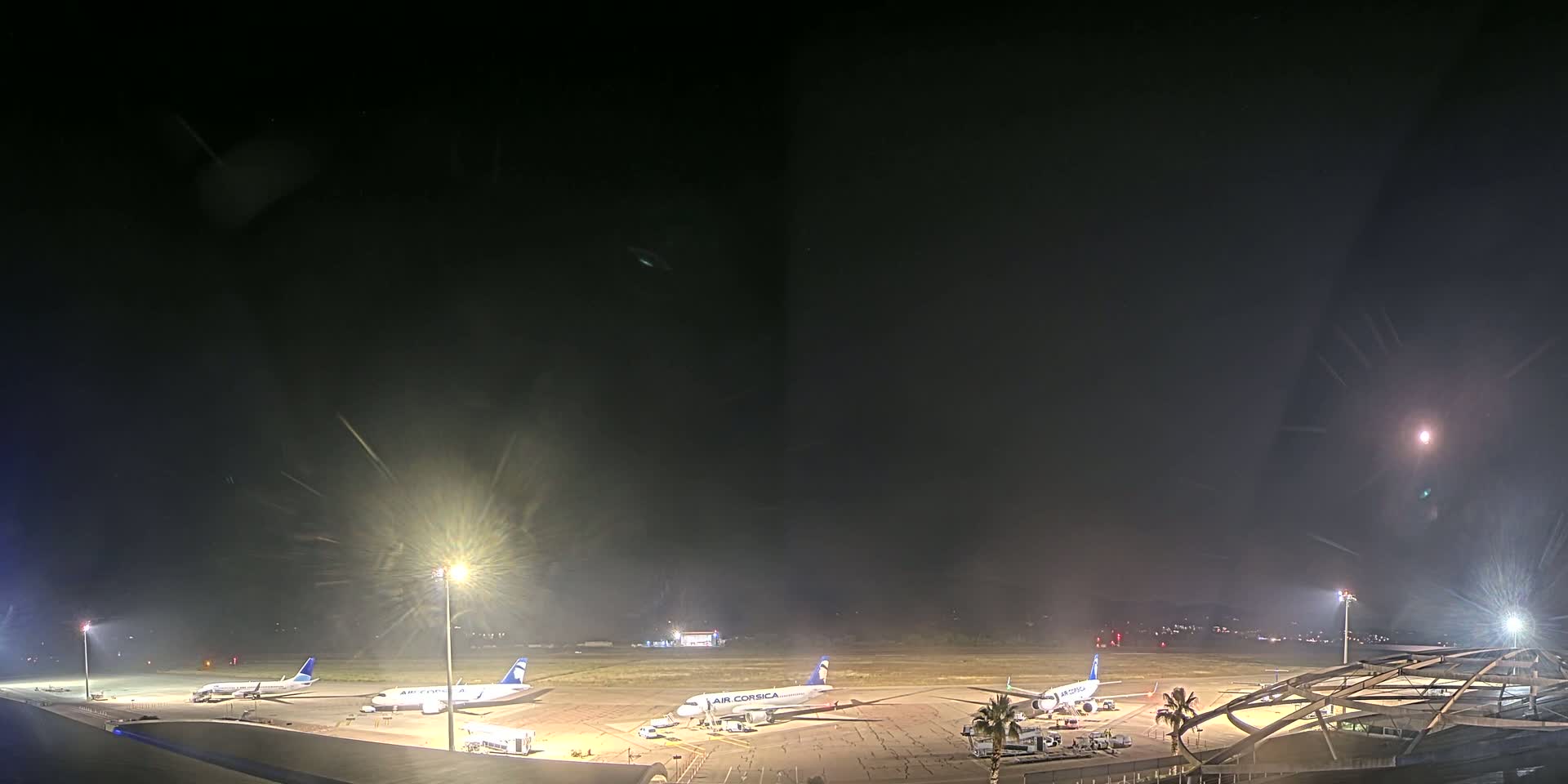 Aéroport Ajaccio Napoleon Bonaparte Airport Live Cam  AJA/LFKJ-  Ajaccio, Corse-du-Sud, Corse , France