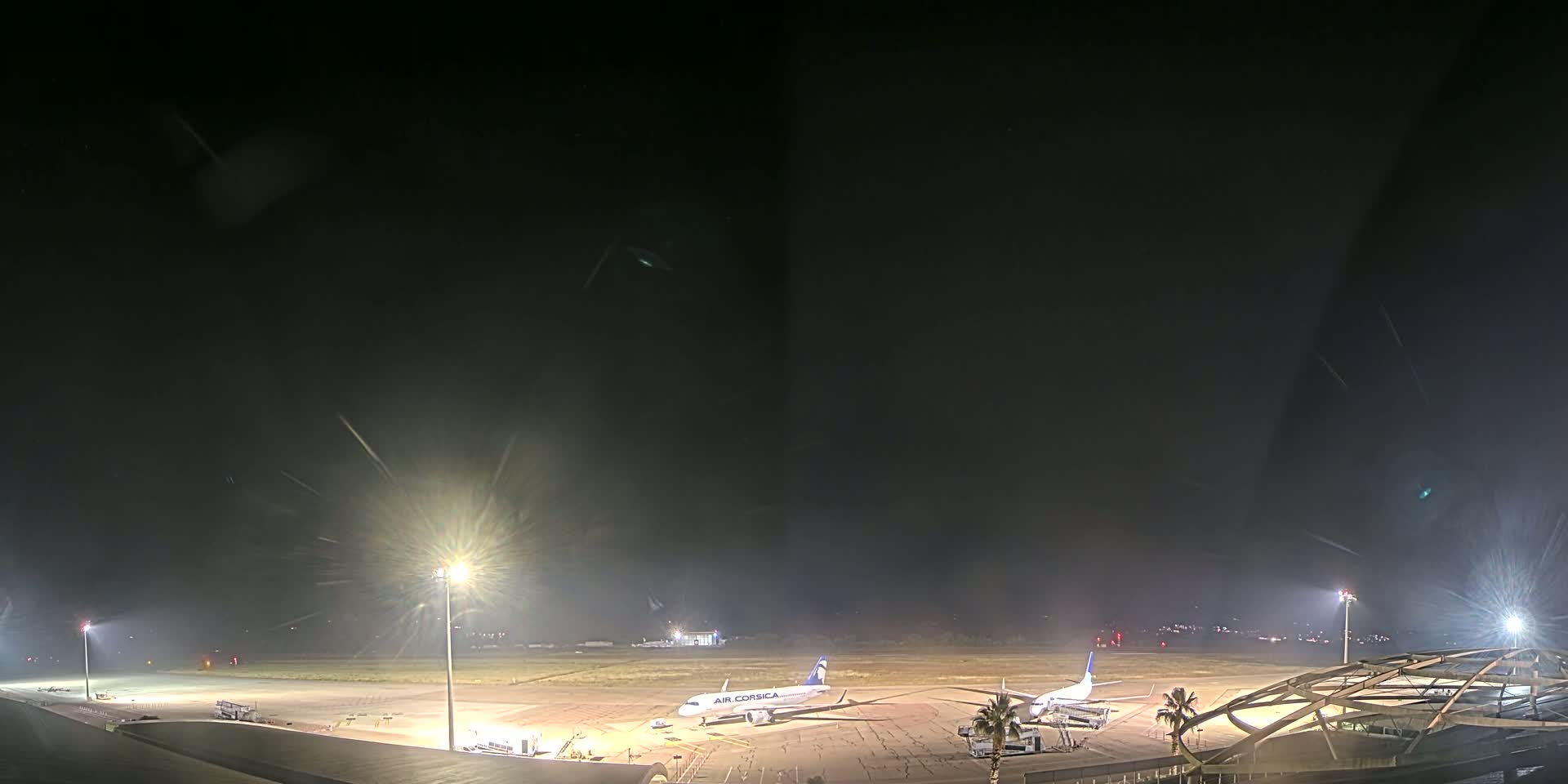 Aéroport Ajaccio Napoleon Bonaparte Airport Live Cam  AJA/LFKJ-  Ajaccio, Corse-du-Sud, Corse , France
