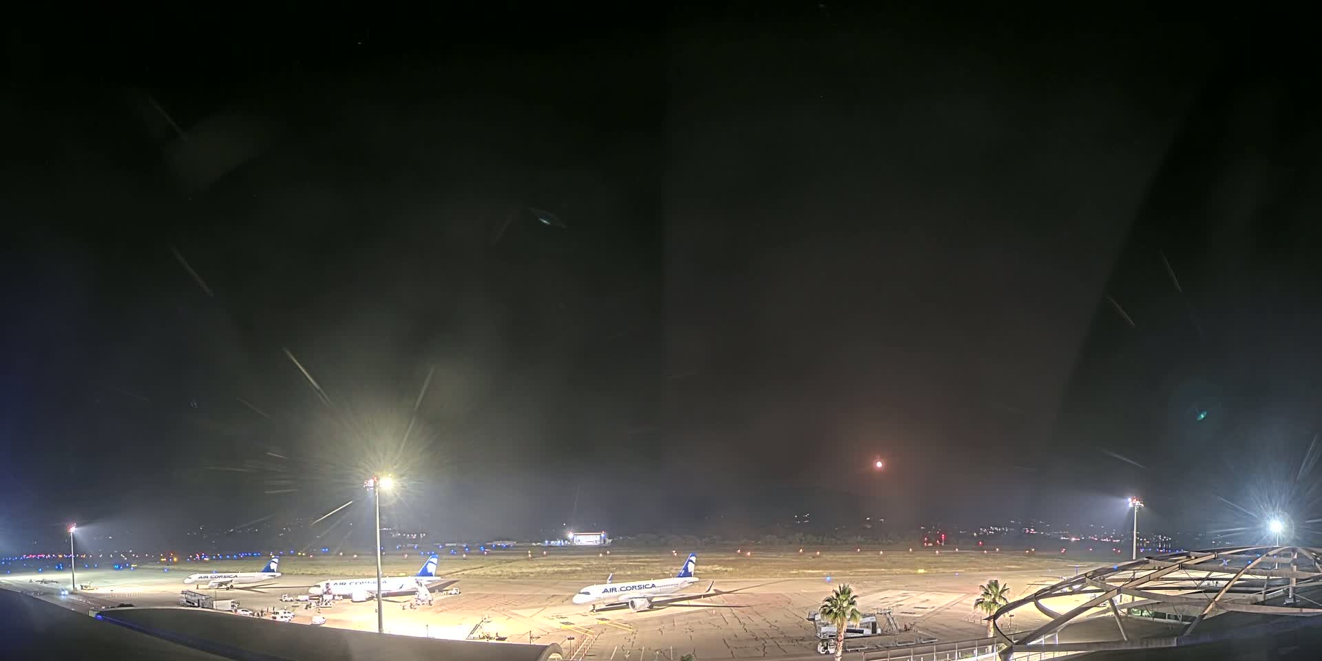 Aéroport Ajaccio Napoleon Bonaparte Airport Live Cam  AJA/LFKJ-  Ajaccio, Corse-du-Sud, Corse , France