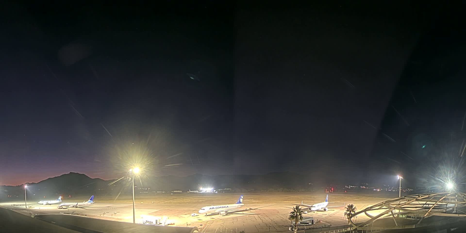 Aéroport Ajaccio Napoleon Bonaparte Airport Live Cam  AJA/LFKJ-  Ajaccio, Corse-du-Sud, Corse , France