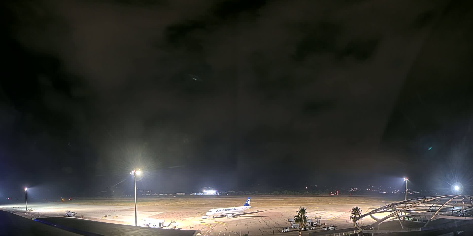 Aéroport Ajaccio Napoleon Bonaparte Airport Live Cam  AJA/LFKJ-  Ajaccio, Corse-du-Sud, Corse , France