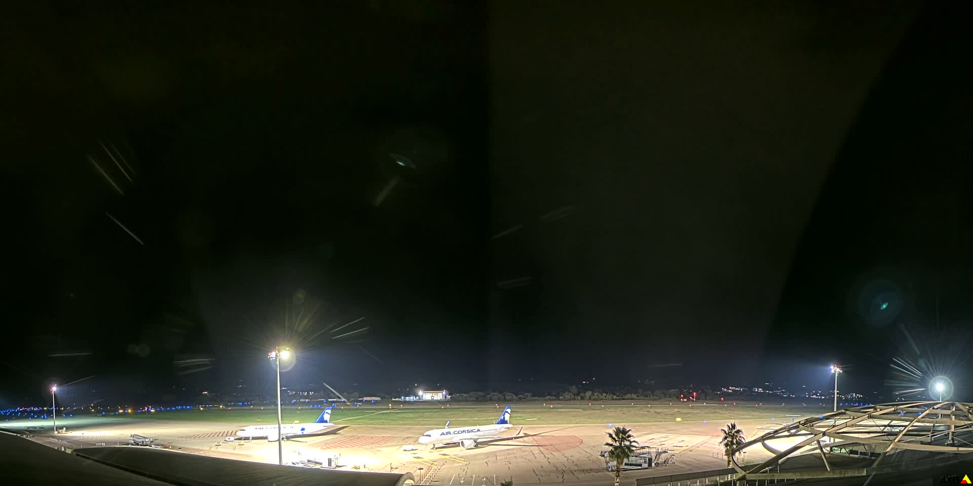 Aéroport Ajaccio Napoleon Bonaparte Airport Live Cam  AJA/LFKJ-  Ajaccio, Corse-du-Sud, Corse , France