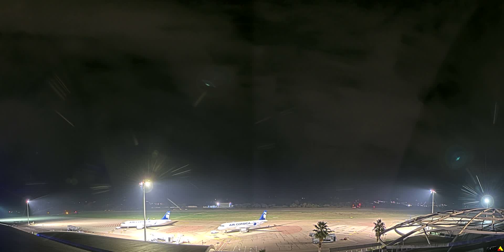 Aéroport Ajaccio Napoleon Bonaparte Airport Live Cam  AJA/LFKJ-  Ajaccio, Corse-du-Sud, Corse , France