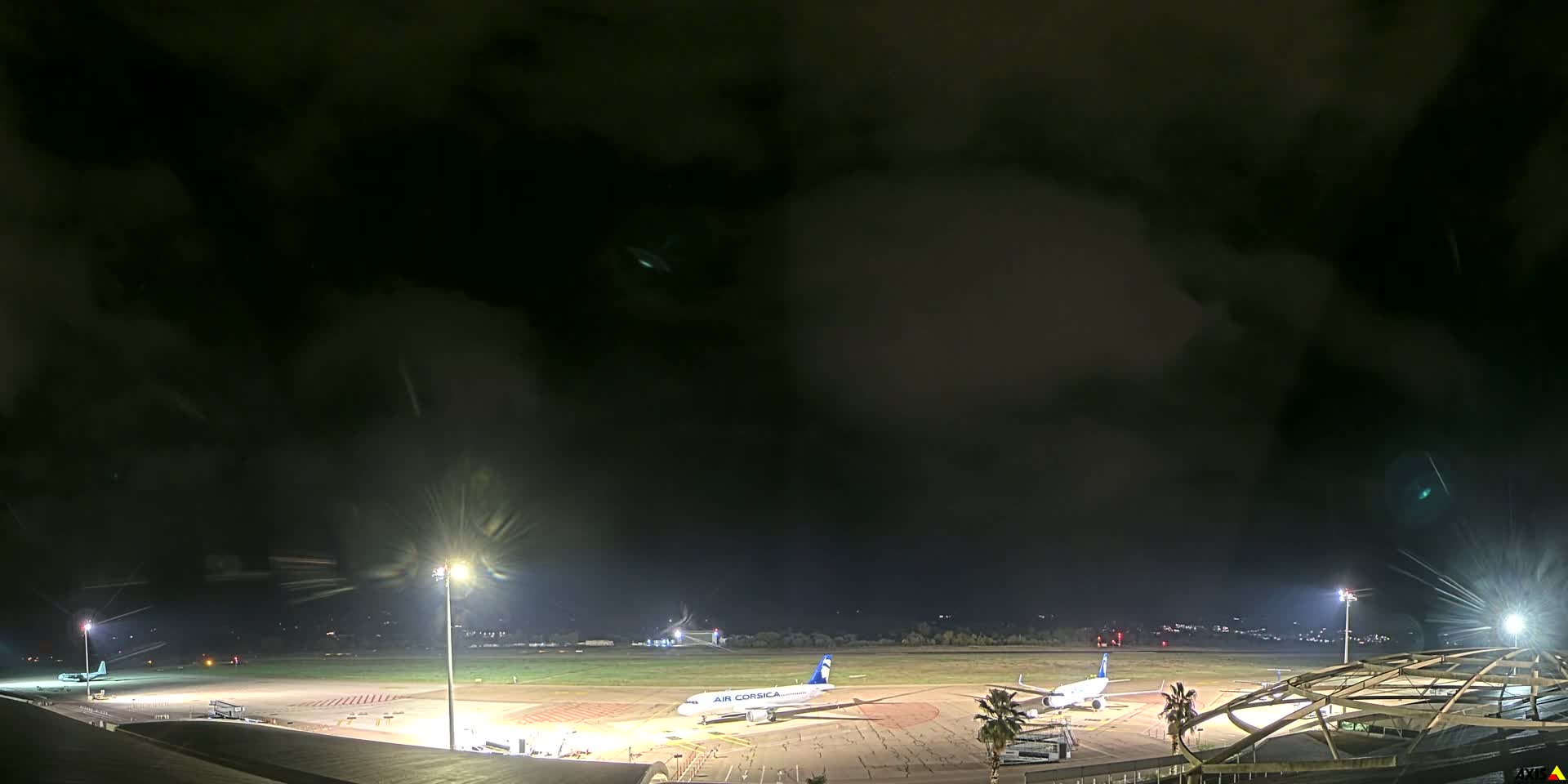 Aéroport Ajaccio Napoleon Bonaparte Airport Live Cam  AJA/LFKJ-  Ajaccio, Corse-du-Sud, Corse , France
