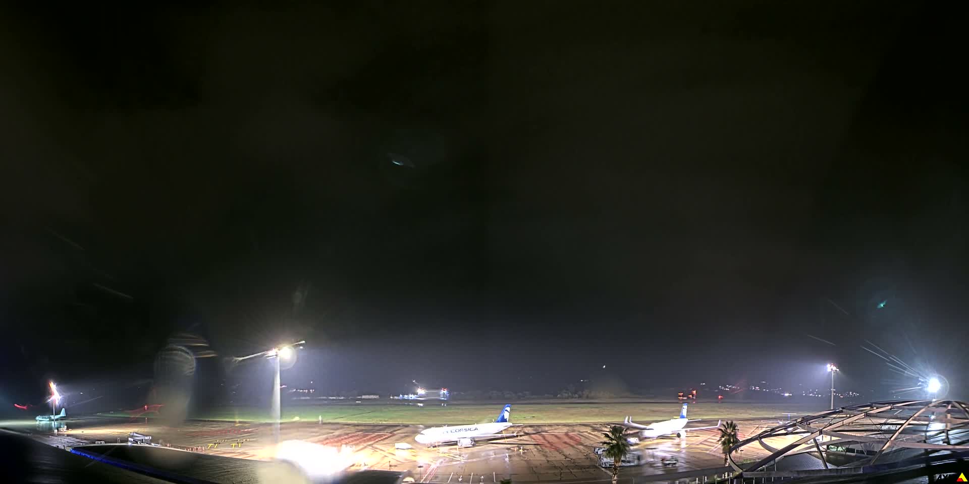 Aéroport Ajaccio Napoleon Bonaparte Airport Live Cam  AJA/LFKJ-  Ajaccio, Corse-du-Sud, Corse , France