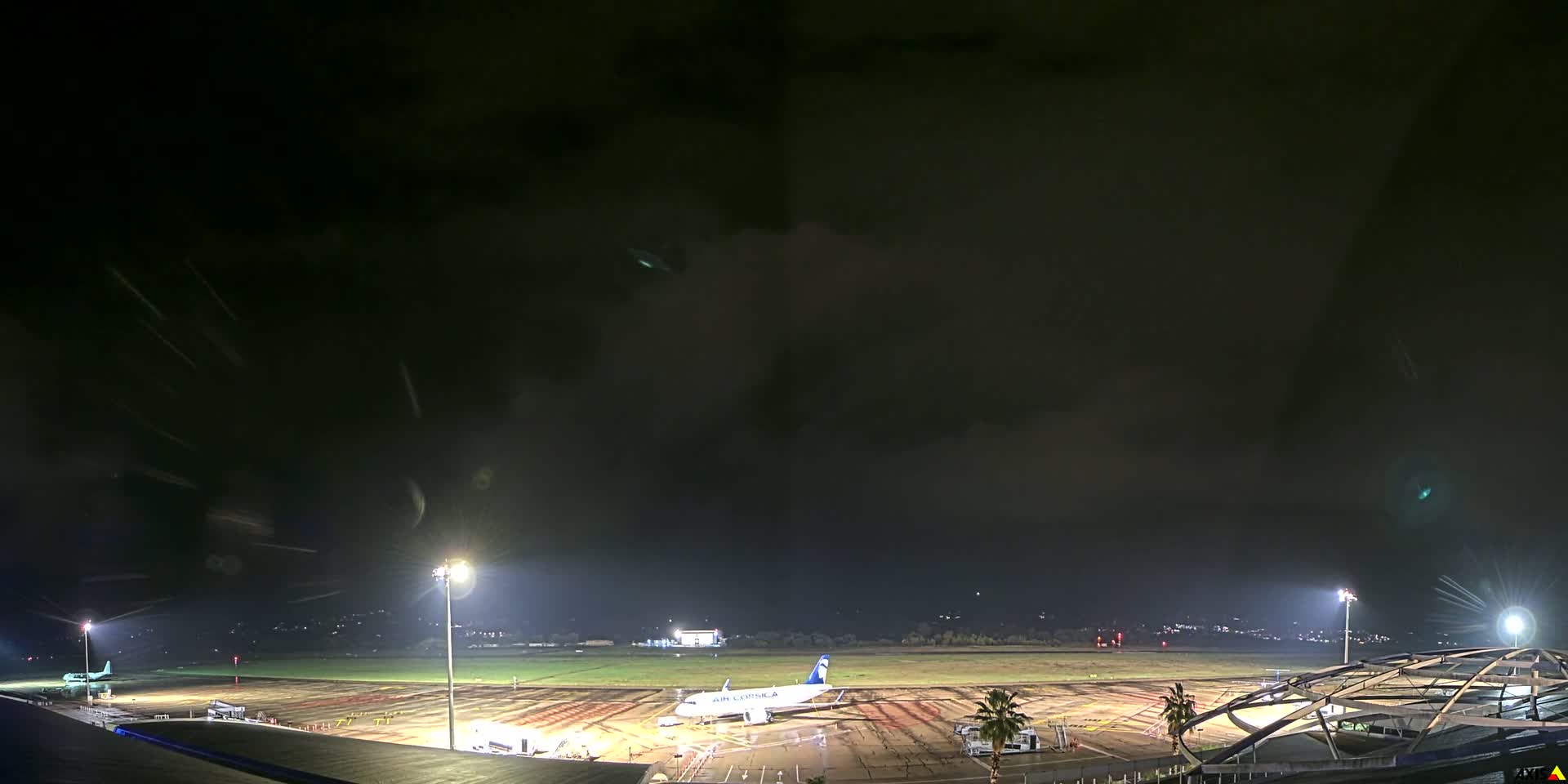 Aéroport Ajaccio Napoleon Bonaparte Airport Live Cam  AJA/LFKJ-  Ajaccio, Corse-du-Sud, Corse , France