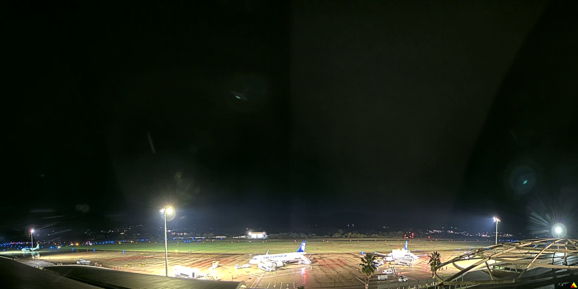 Aéroport Ajaccio Napoleon Bonaparte Airport Live Cam  AJA/LFKJ-  Ajaccio, Corse-du-Sud, Corse , France