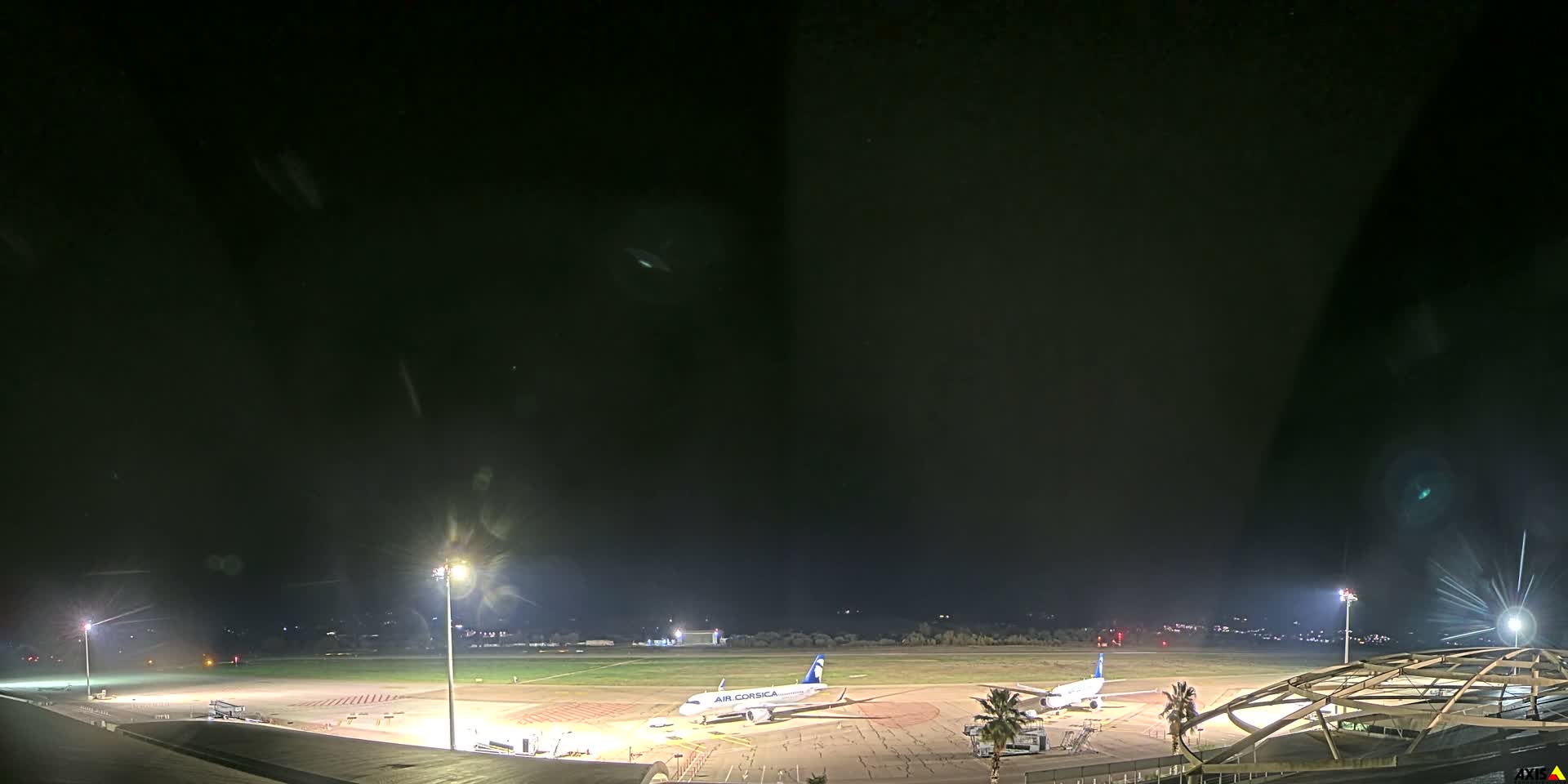 Aéroport Ajaccio Napoleon Bonaparte Airport Live Cam  AJA/LFKJ-  Ajaccio, Corse-du-Sud, Corse , France