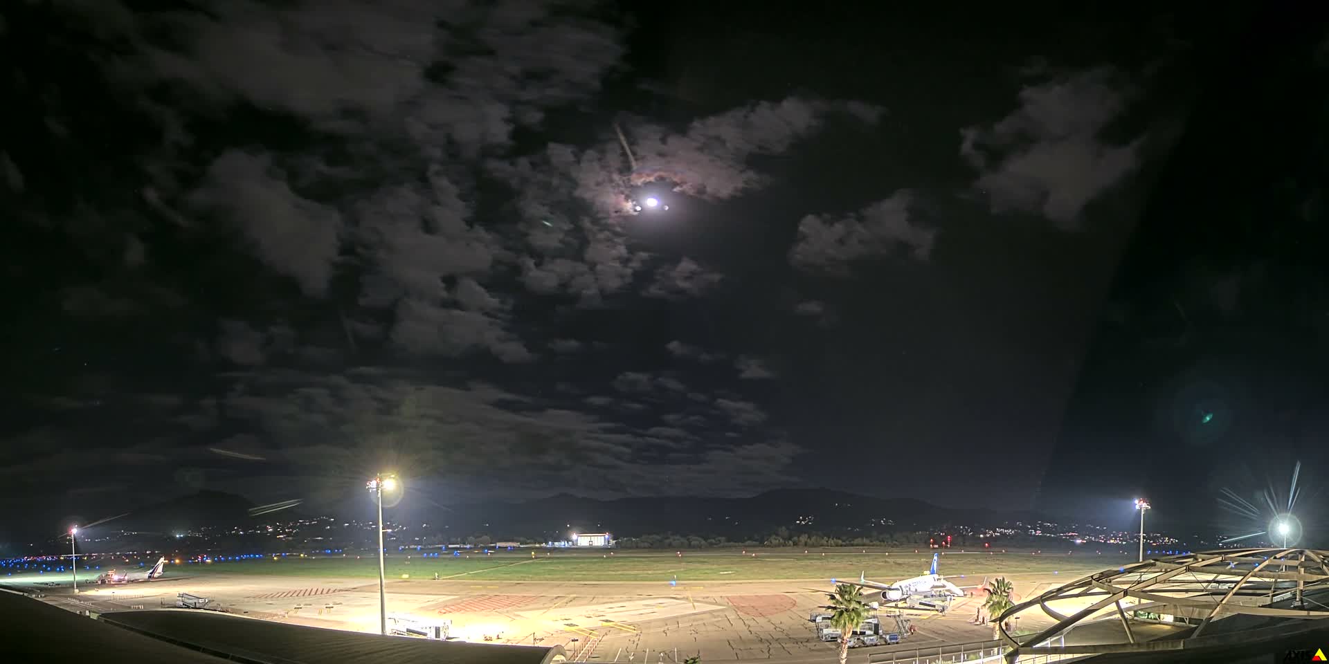 Aéroport Ajaccio Napoleon Bonaparte Airport Live Cam  AJA/LFKJ-  Ajaccio, Corse-du-Sud, Corse , France