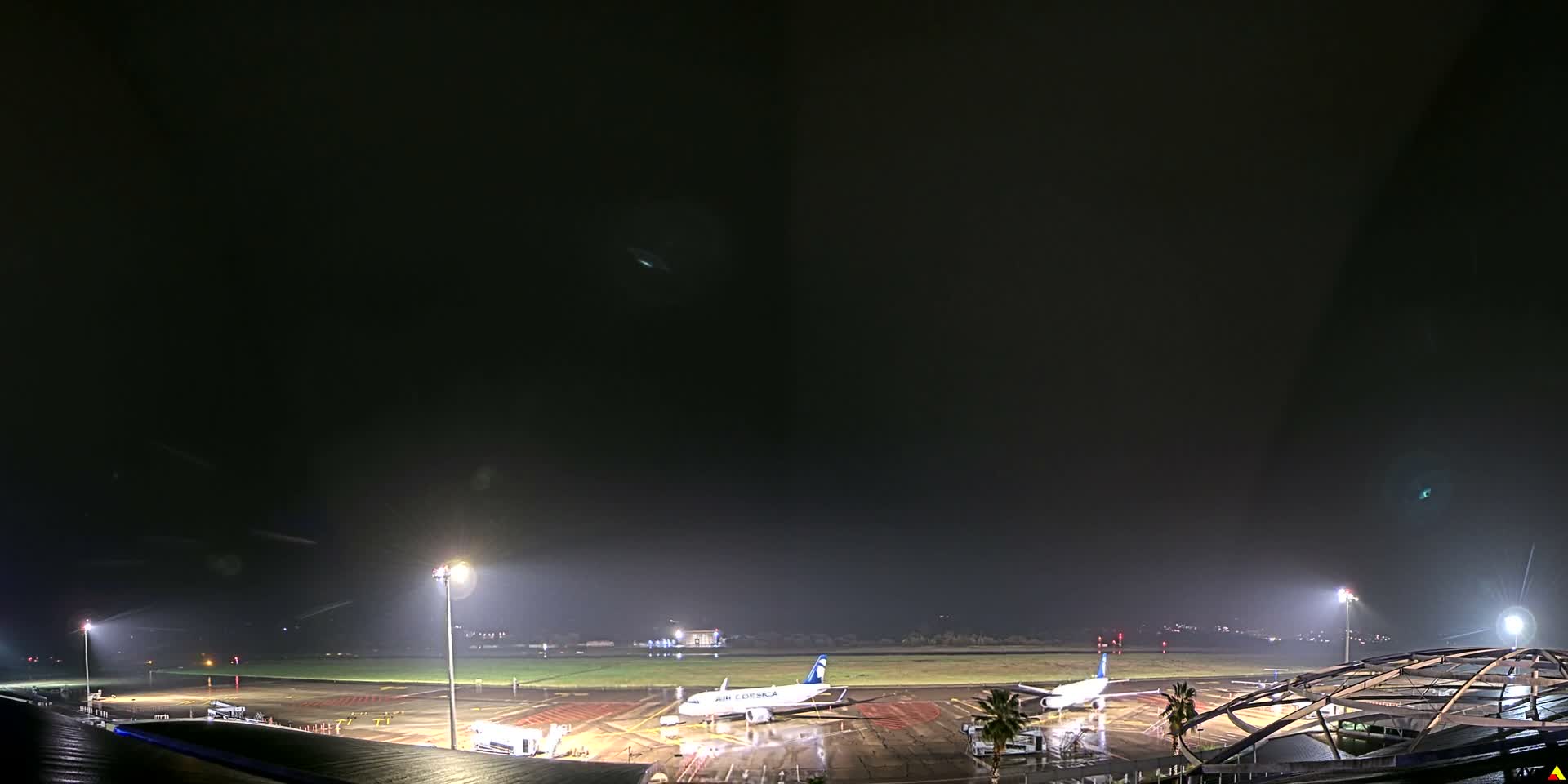 Aéroport Ajaccio Napoleon Bonaparte Airport Live Cam  AJA/LFKJ-  Ajaccio, Corse-du-Sud, Corse , France