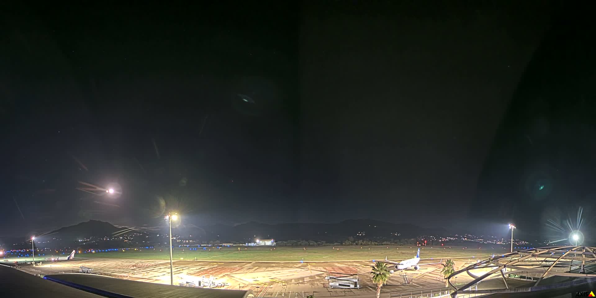 Aéroport Ajaccio Napoleon Bonaparte Airport Live Cam  AJA/LFKJ-  Ajaccio, Corse-du-Sud, Corse , France