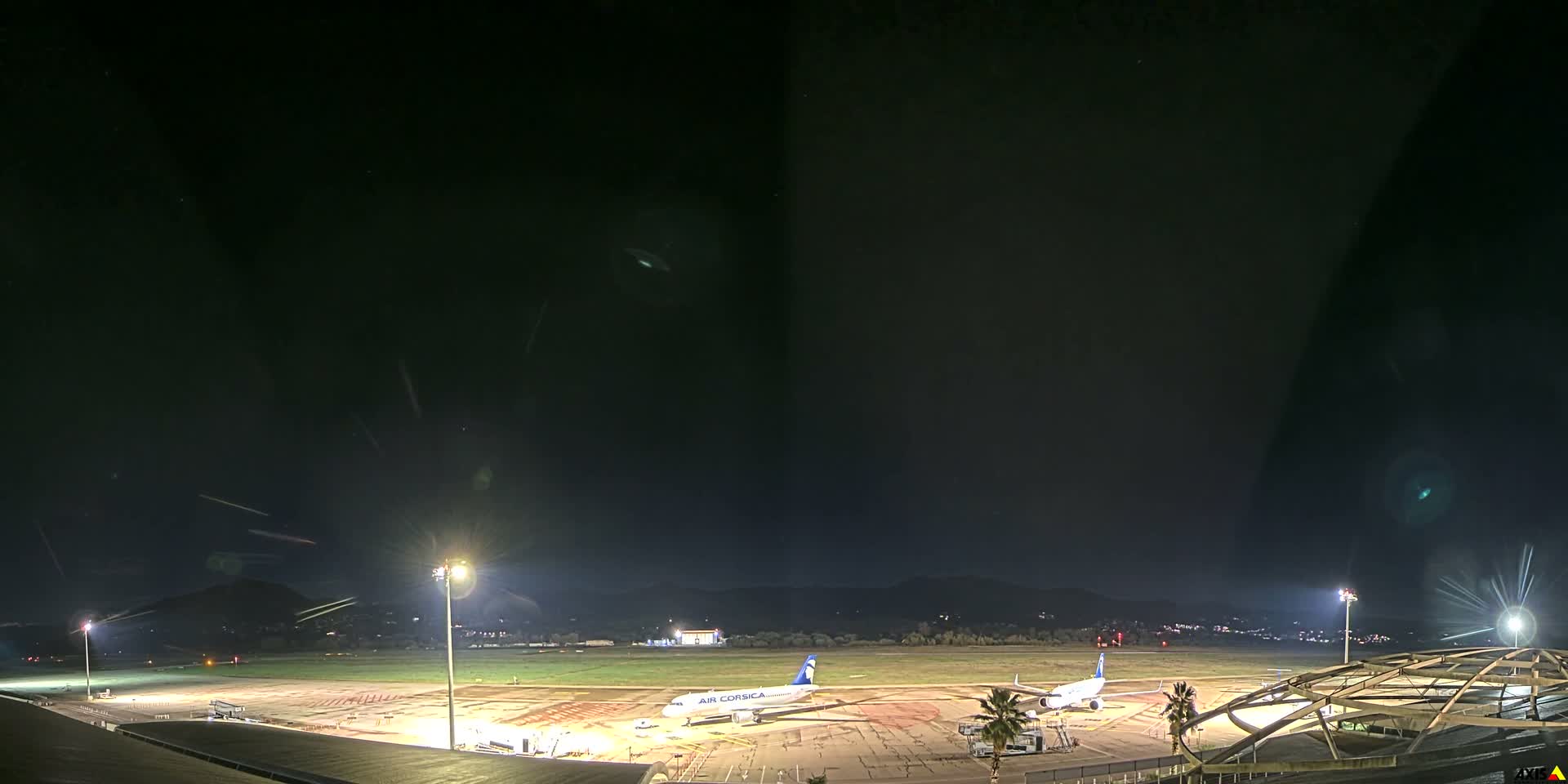 Aéroport Ajaccio Napoleon Bonaparte Airport Live Cam  AJA/LFKJ-  Ajaccio, Corse-du-Sud, Corse , France