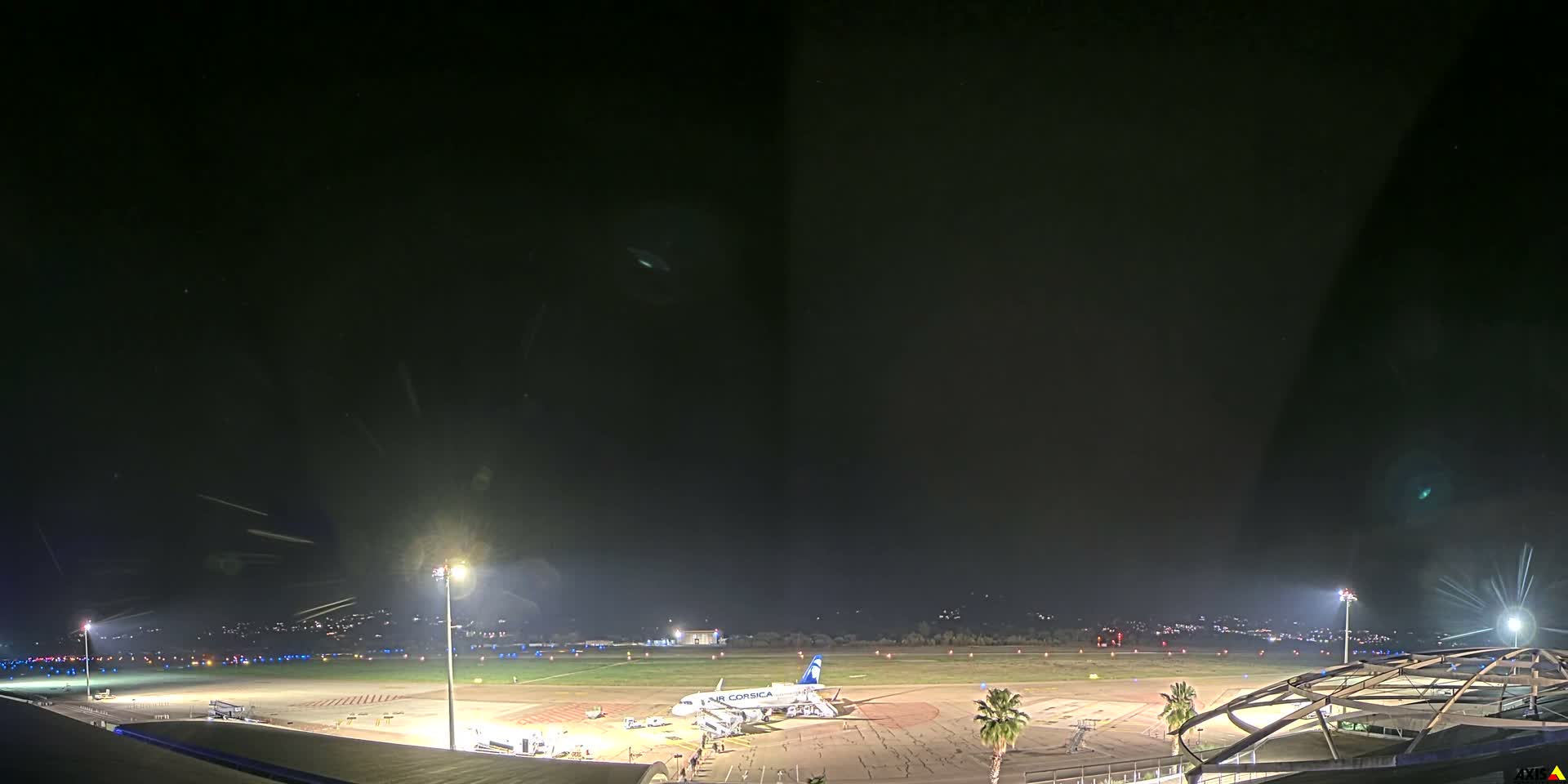 Aéroport Ajaccio Napoleon Bonaparte Airport Live Cam  AJA/LFKJ-  Ajaccio, Corse-du-Sud, Corse , France