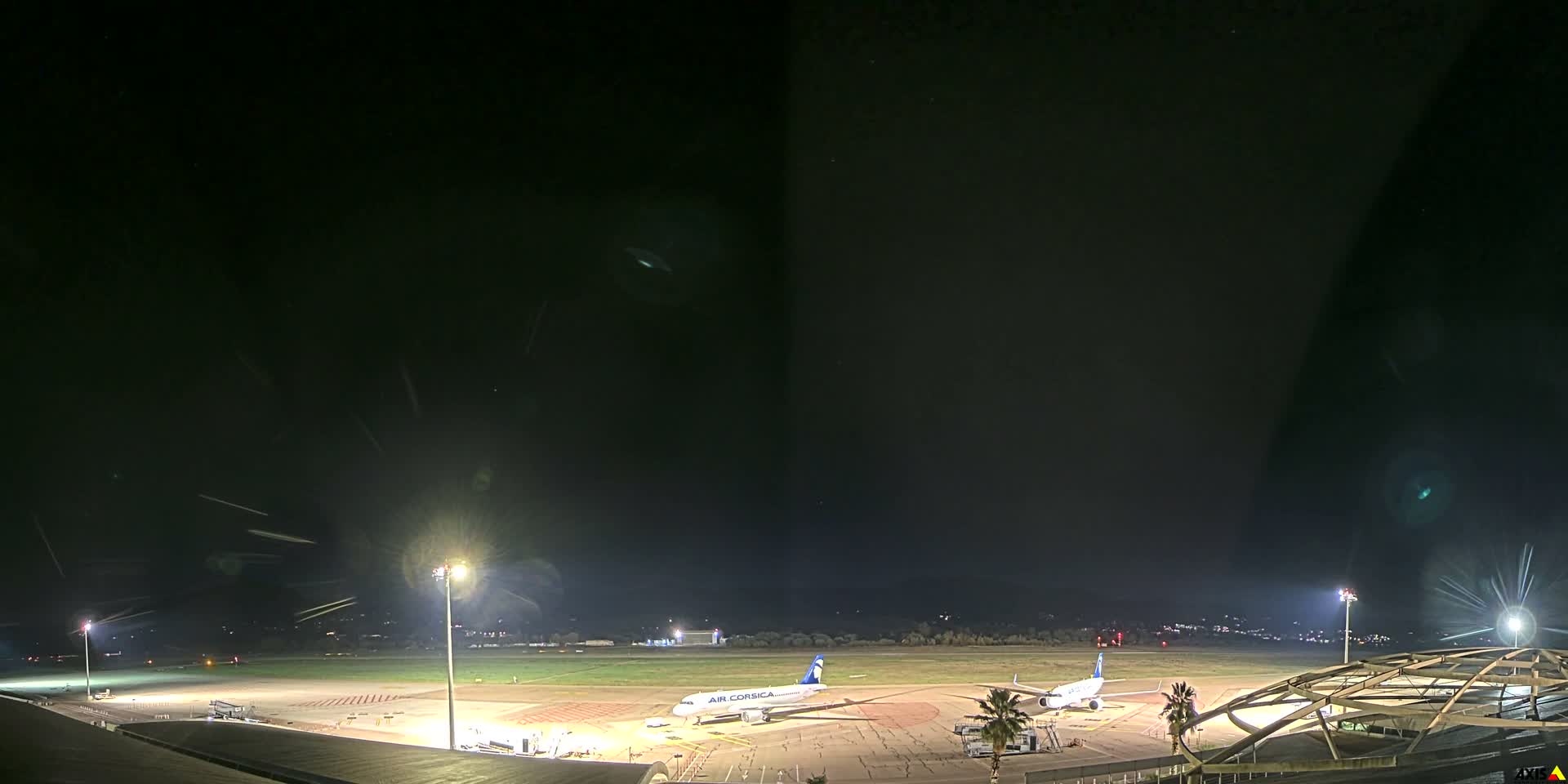 Aéroport Ajaccio Napoleon Bonaparte Airport Live Cam  AJA/LFKJ-  Ajaccio, Corse-du-Sud, Corse , France