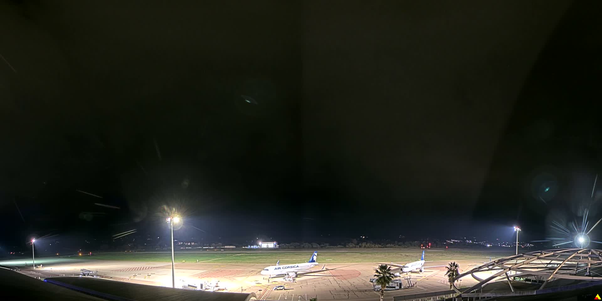 Aéroport Ajaccio Napoleon Bonaparte Airport Live Cam  AJA/LFKJ-  Ajaccio, Corse-du-Sud, Corse , France