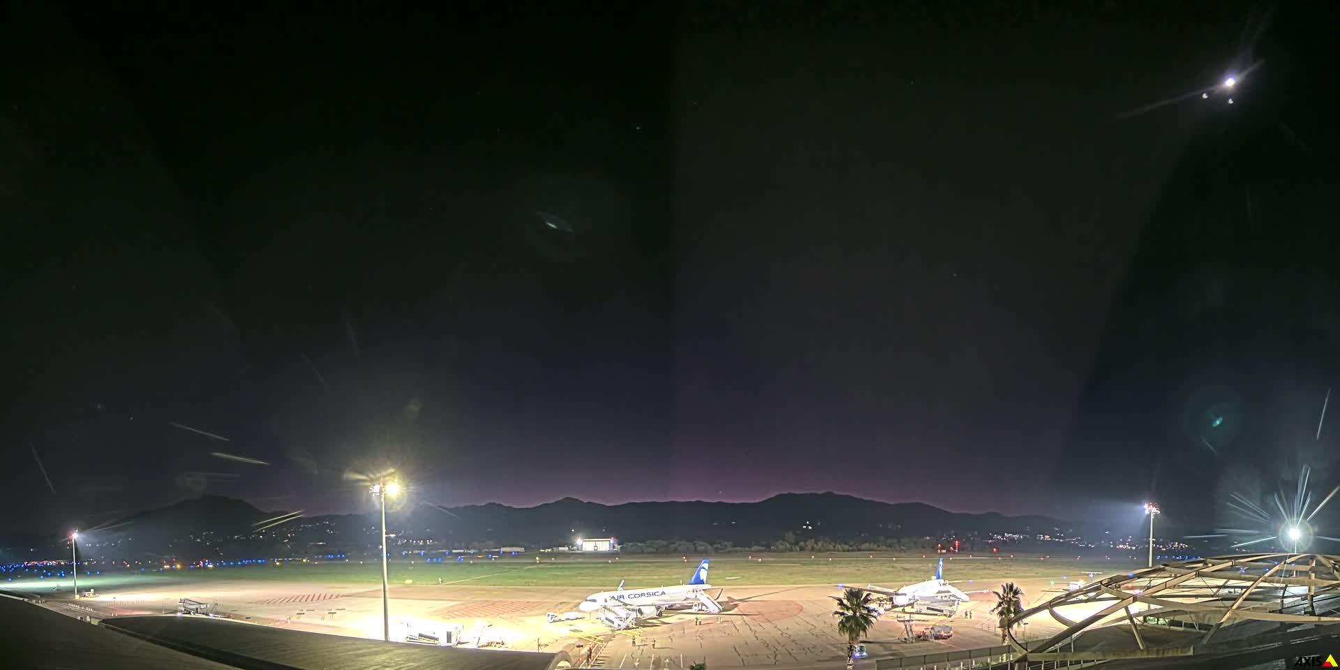 Aéroport Ajaccio Napoleon Bonaparte Airport Live Cam  AJA/LFKJ-  Ajaccio, Corse-du-Sud, Corse , France