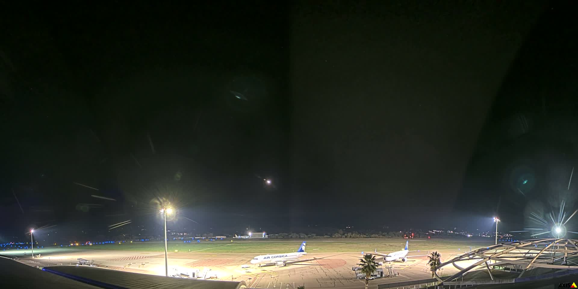 Aéroport Ajaccio Napoleon Bonaparte Airport Live Cam  AJA/LFKJ-  Ajaccio, Corse-du-Sud, Corse , France