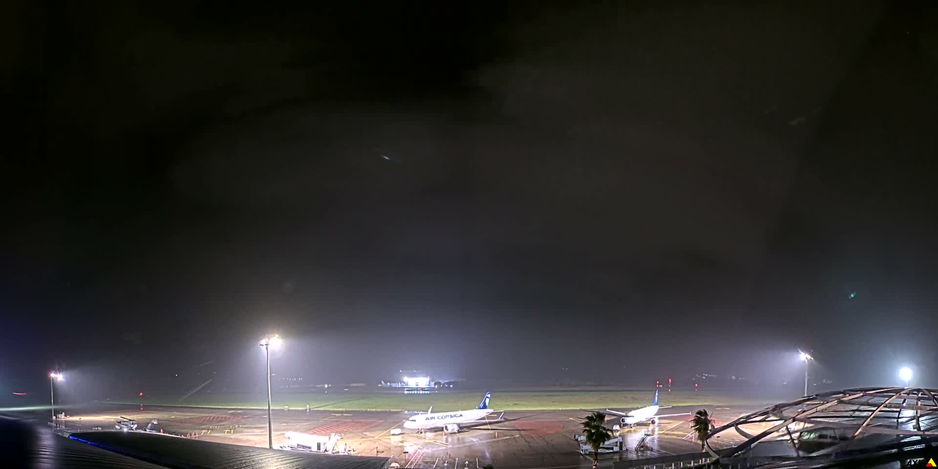 Aéroport Ajaccio Napoleon Bonaparte Airport Live Cam  AJA/LFKJ-  Ajaccio, Corse-du-Sud, Corse , France