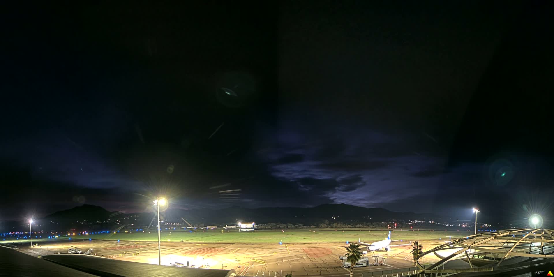 Aéroport Ajaccio Napoleon Bonaparte Airport Live Cam  AJA/LFKJ-  Ajaccio, Corse-du-Sud, Corse , France