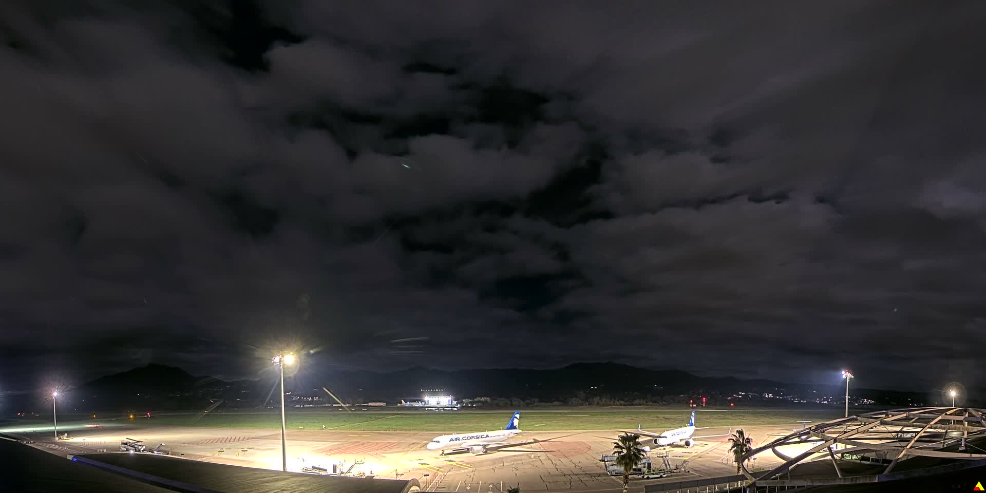 Aéroport Ajaccio Napoleon Bonaparte Airport Live Cam  AJA/LFKJ-  Ajaccio, Corse-du-Sud, Corse , France