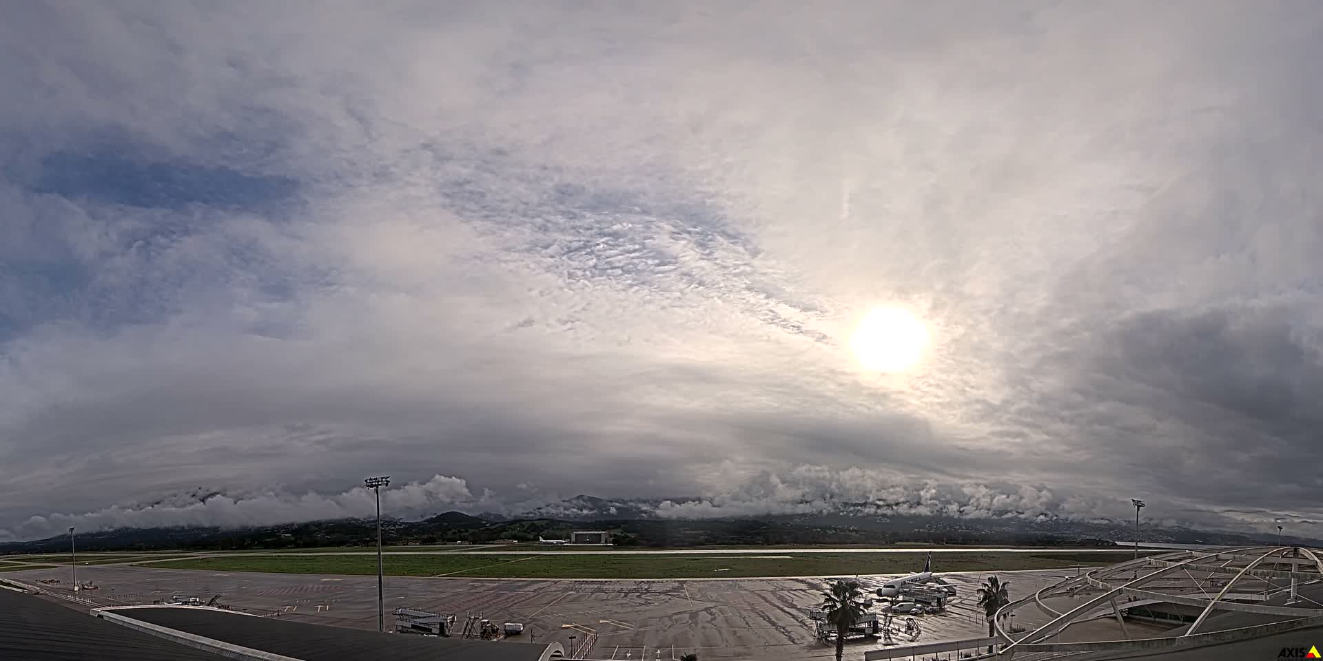 Aéroport Ajaccio Napoleon Bonaparte Airport Live Cam  AJA/LFKJ-  Ajaccio, Corse-du-Sud, Corse , France